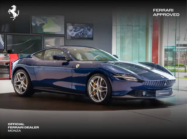Ferrari Roma BLU TOUR DE FRANCE | ALCANTARA | VENTILATED SEATS