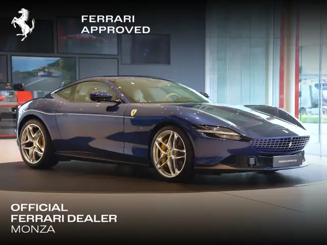 Ferrari Roma BLU TOUR DE FRANCE | ALCANTARA | VENTILATED SEATS