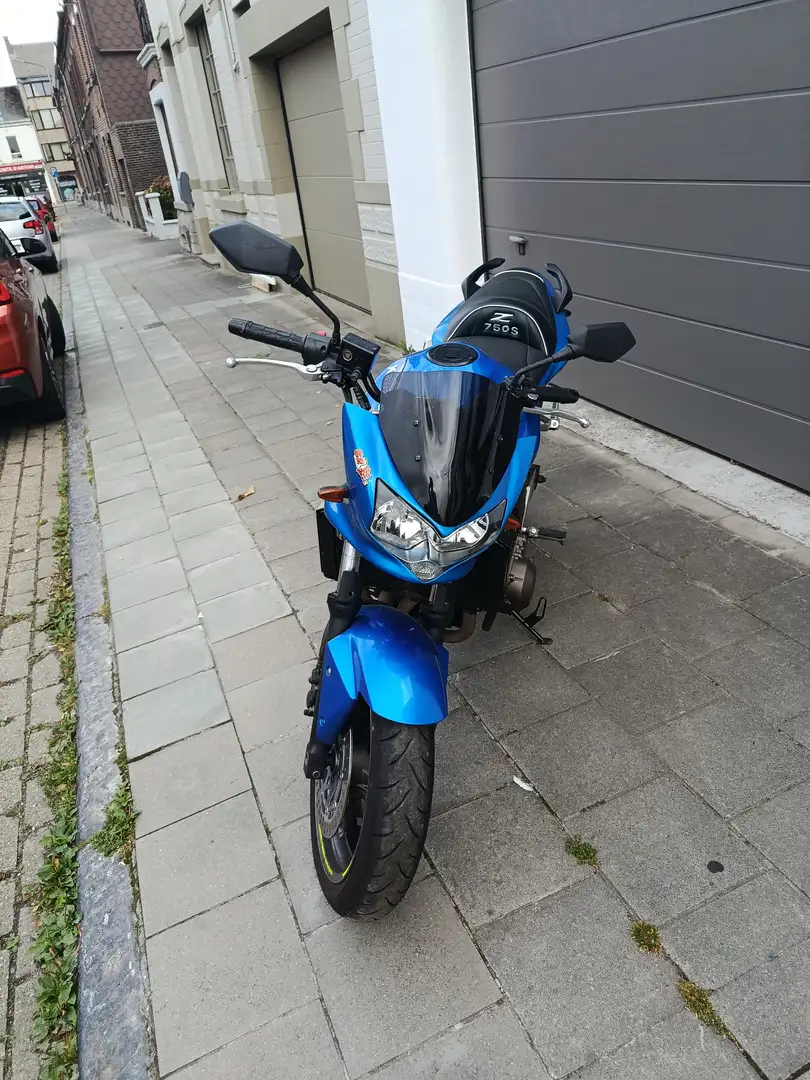 Kawasaki Z 750 Blauw - 1