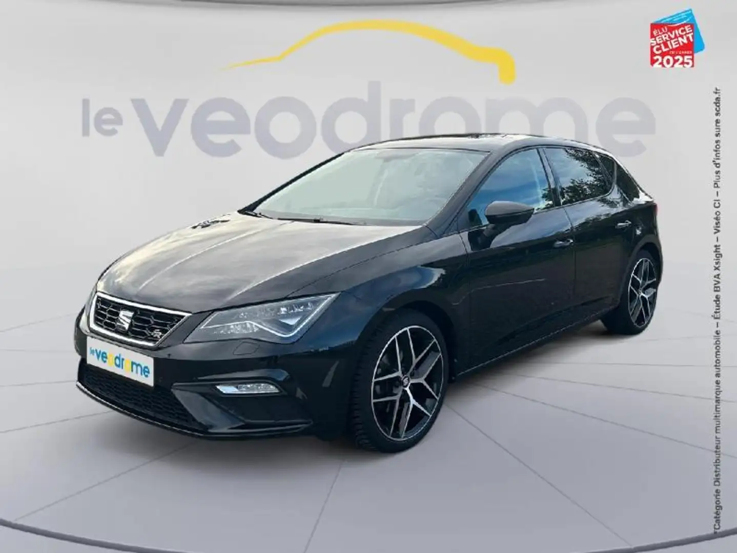 SEAT Leon 1.5 TSI 150ch ACT FR Siege chauf Camera GPS Noir - 1