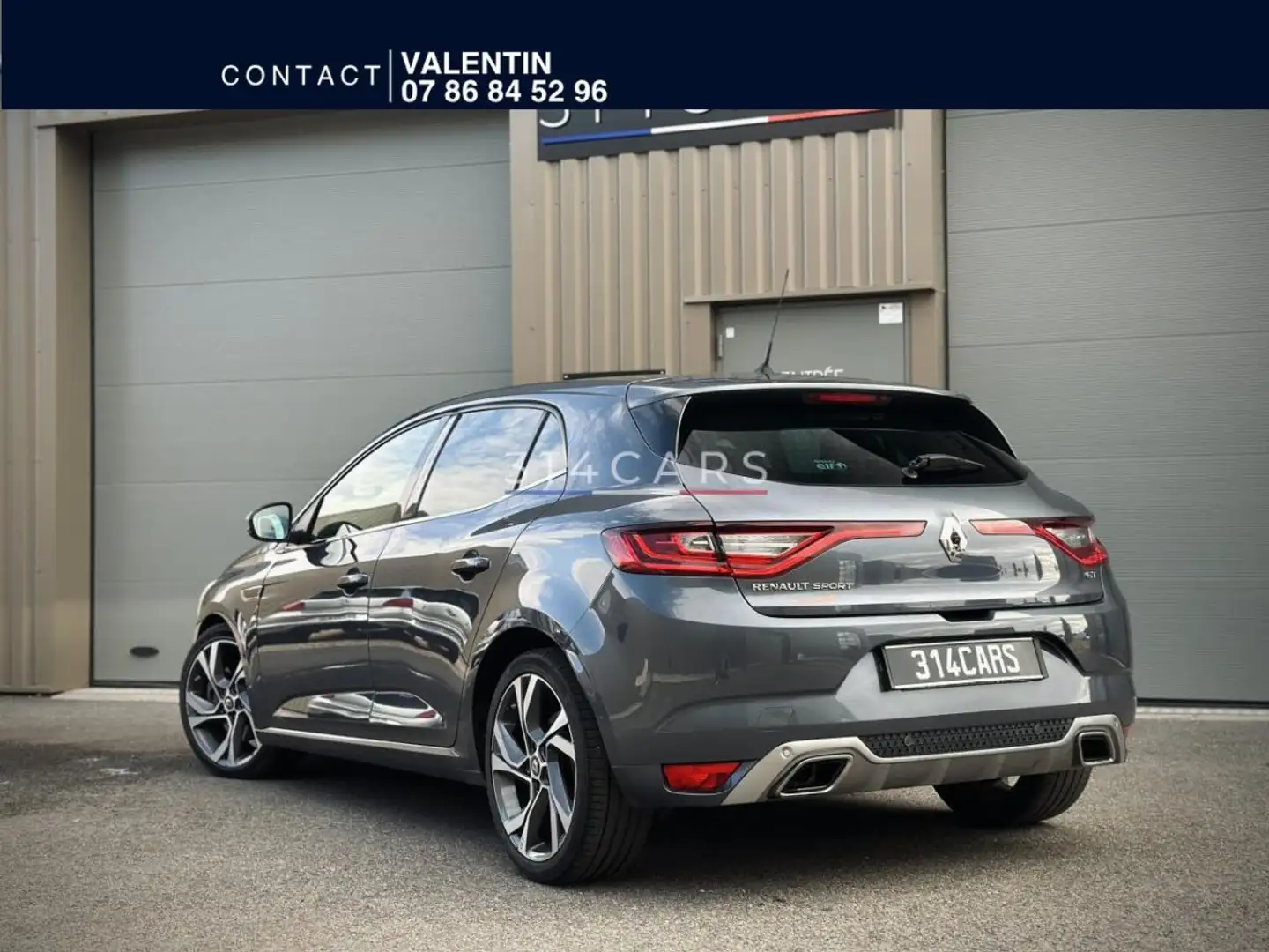 Renault Megane Mégane 1.6 Energy TCe - 205 - BV EDC IV BERLINE GT Gri - 2