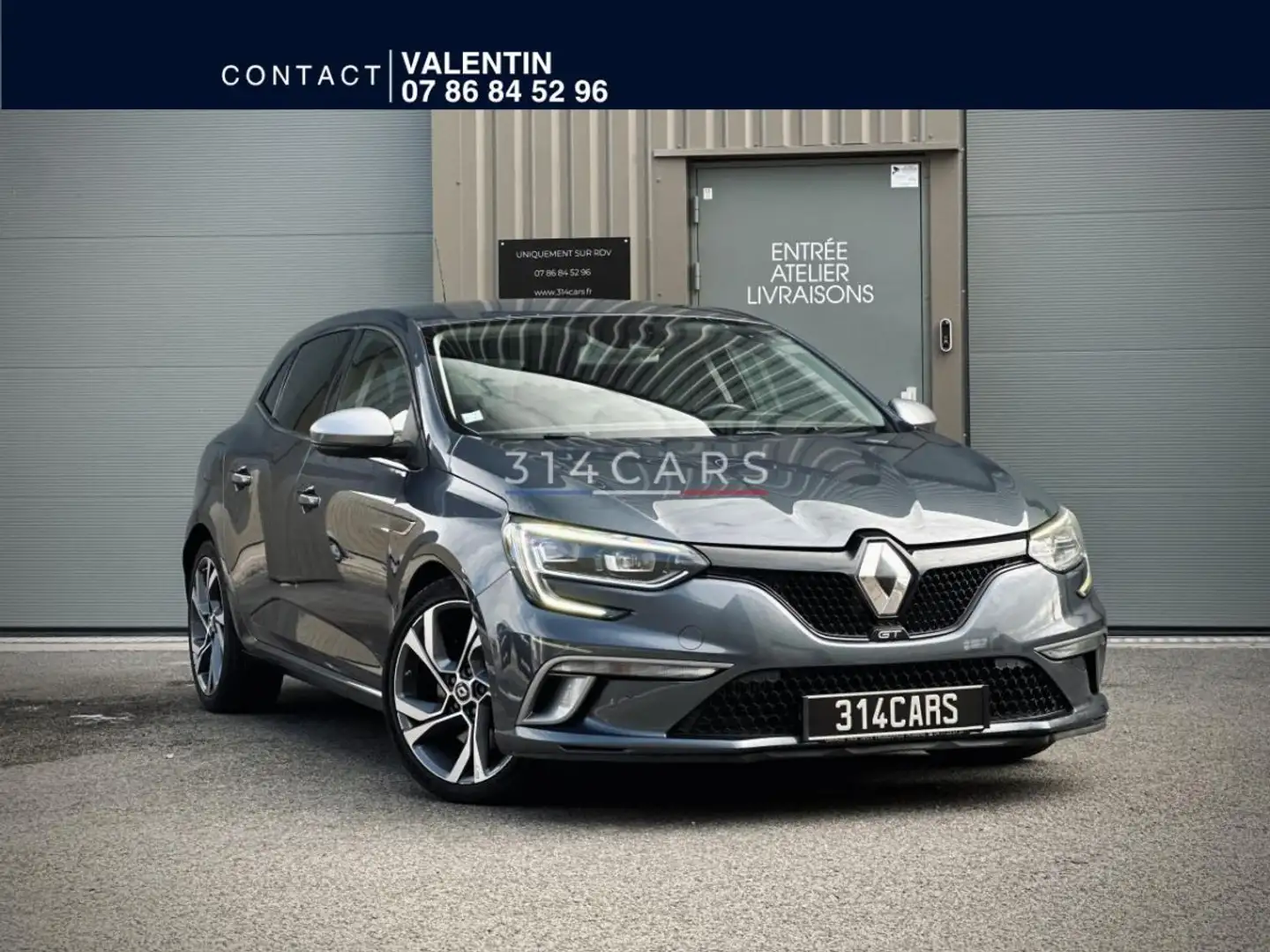 Renault Megane Mégane 1.6 Energy TCe - 205 - BV EDC IV BERLINE GT Gri - 1