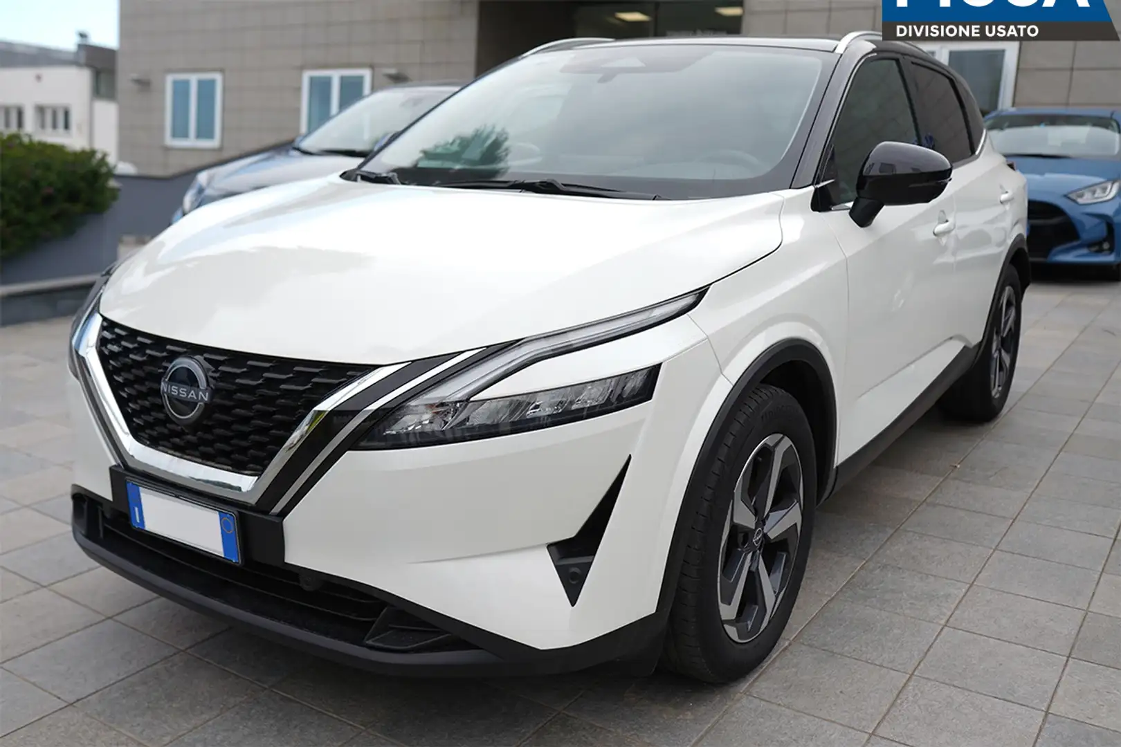 Nissan Qashqai 1.3 Mild Hybrid N-Connecta Bianco - 1