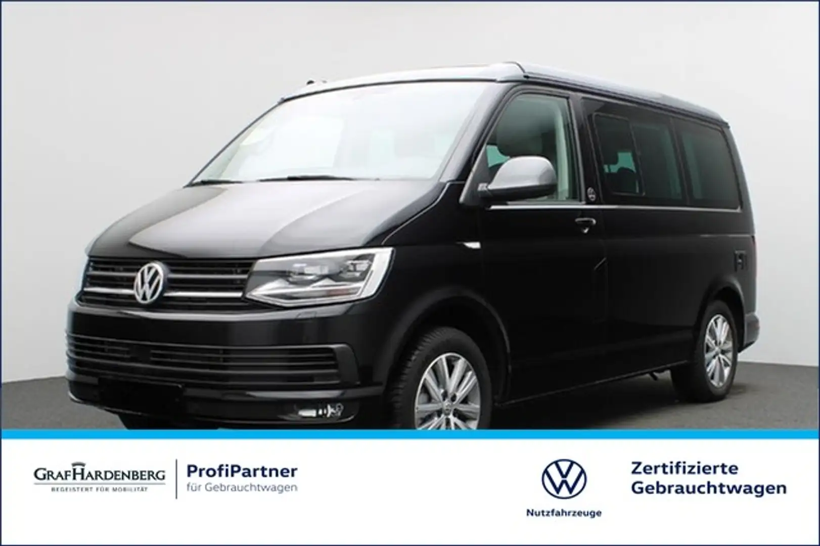Volkswagen T6 California Coast 30Years TDI DSG Navi AHK LED Negru - 1