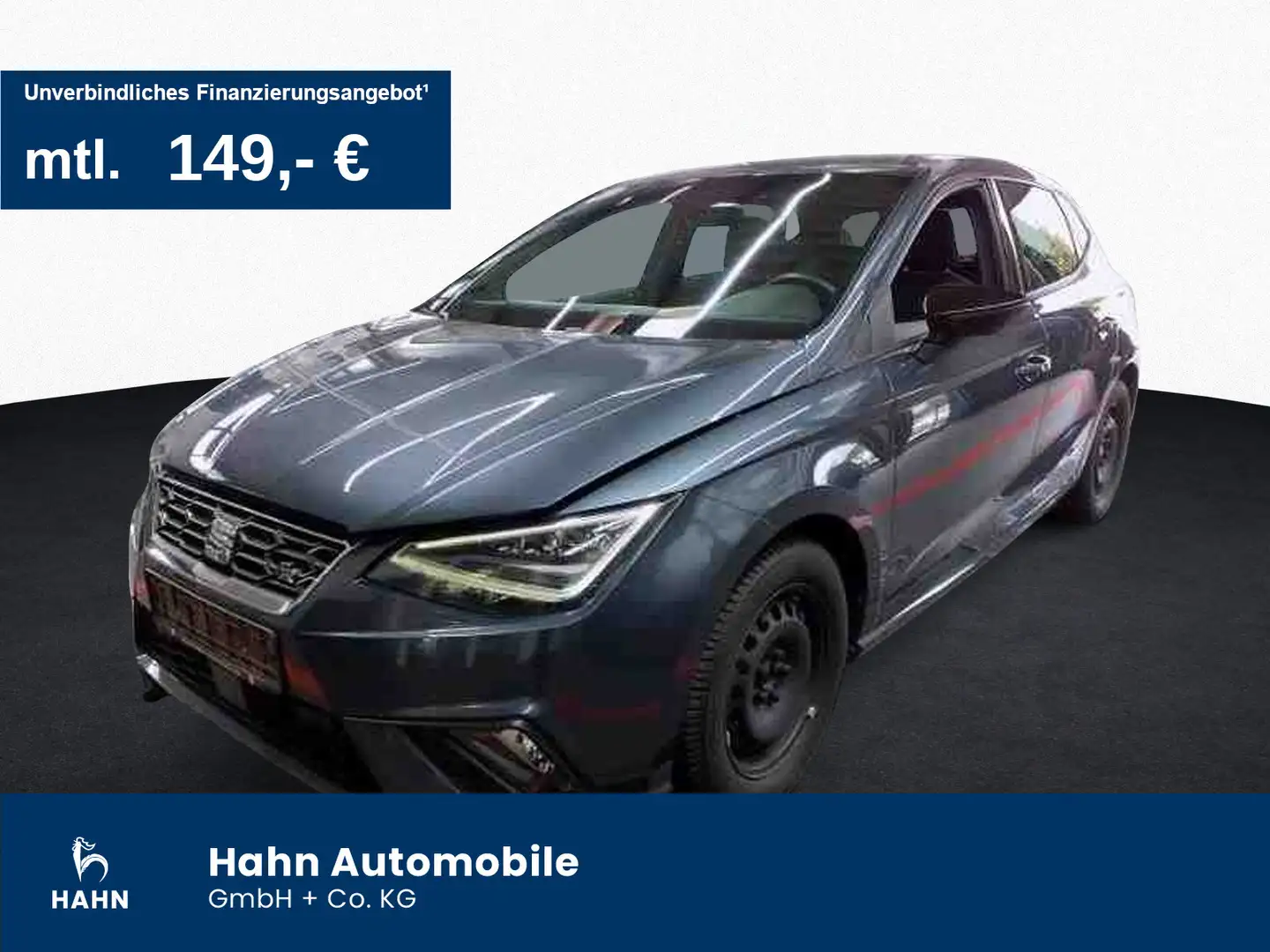 SEAT Ibiza 1.0TSI FR LED Beats Navi CAM APP Sitzh GRA Grau - 1