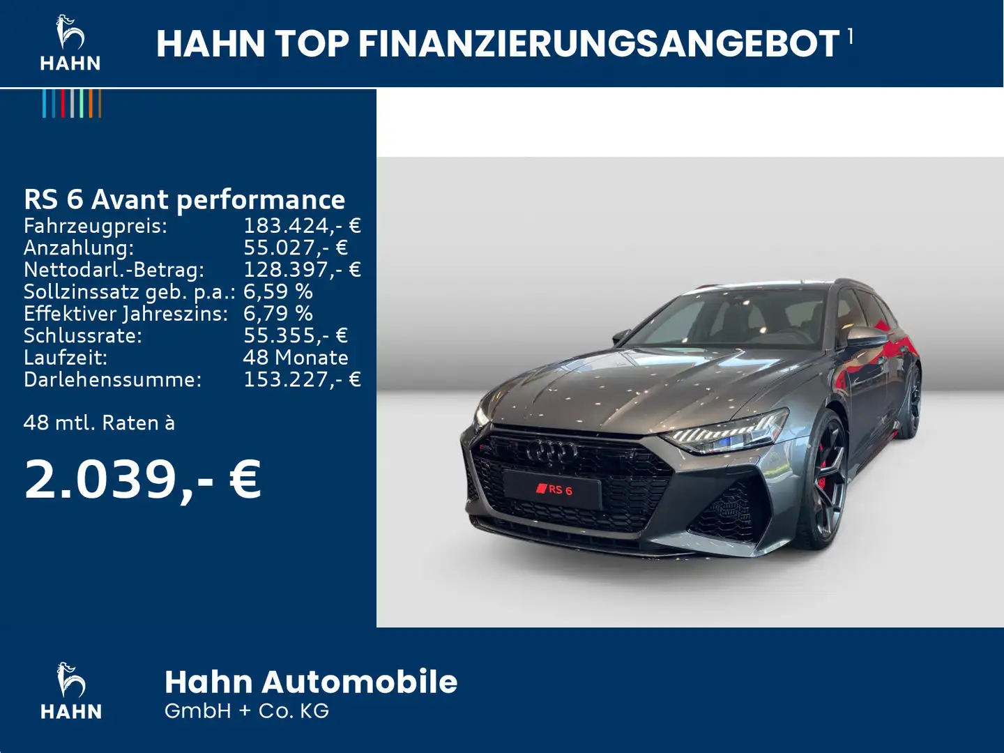 Audi RS6 463(630) kW(PS) Keramik Grau - 2