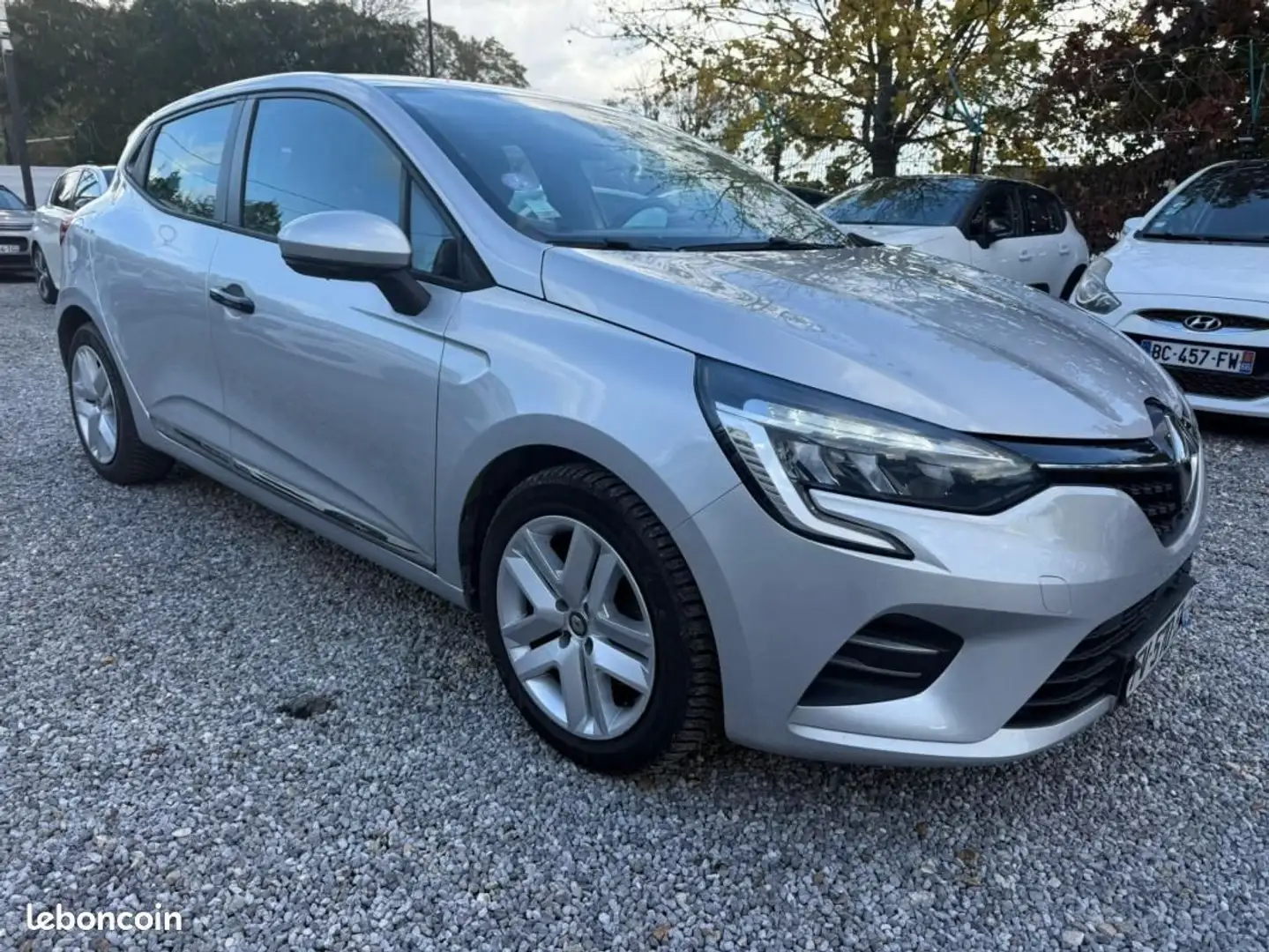 Renault Clio V TCe 100 Business 1ere main apple car play Gris - 1