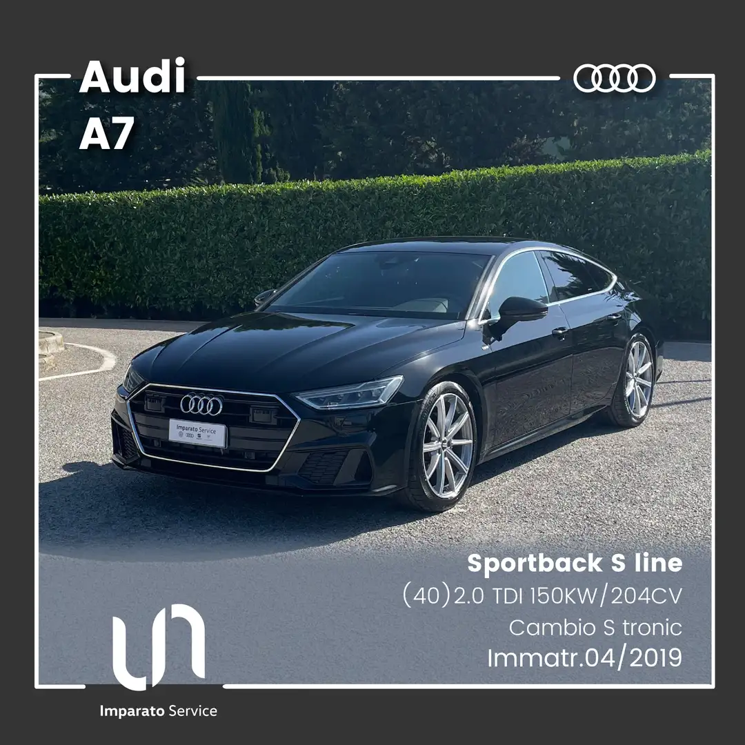 Audi A7 Sportback (40) 2.0 TDI S line 150KW/204CV Nero - 1
