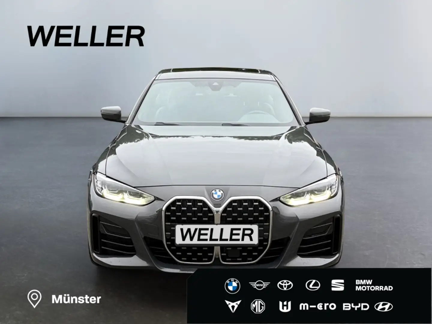 BMW 430 Gran Coupe d xD M Sport*LED*ACC*Pano*Live* Gris - 2