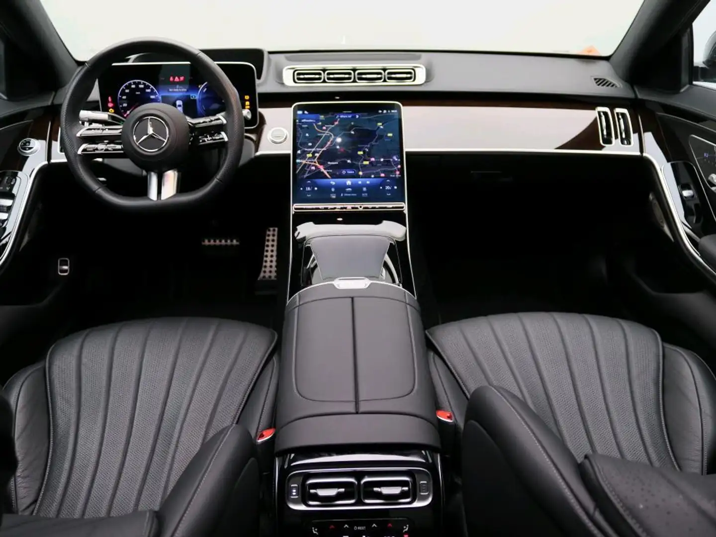 Mercedes-Benz S 450 e Lang AMG-Line, Panoramadak Gris - 2