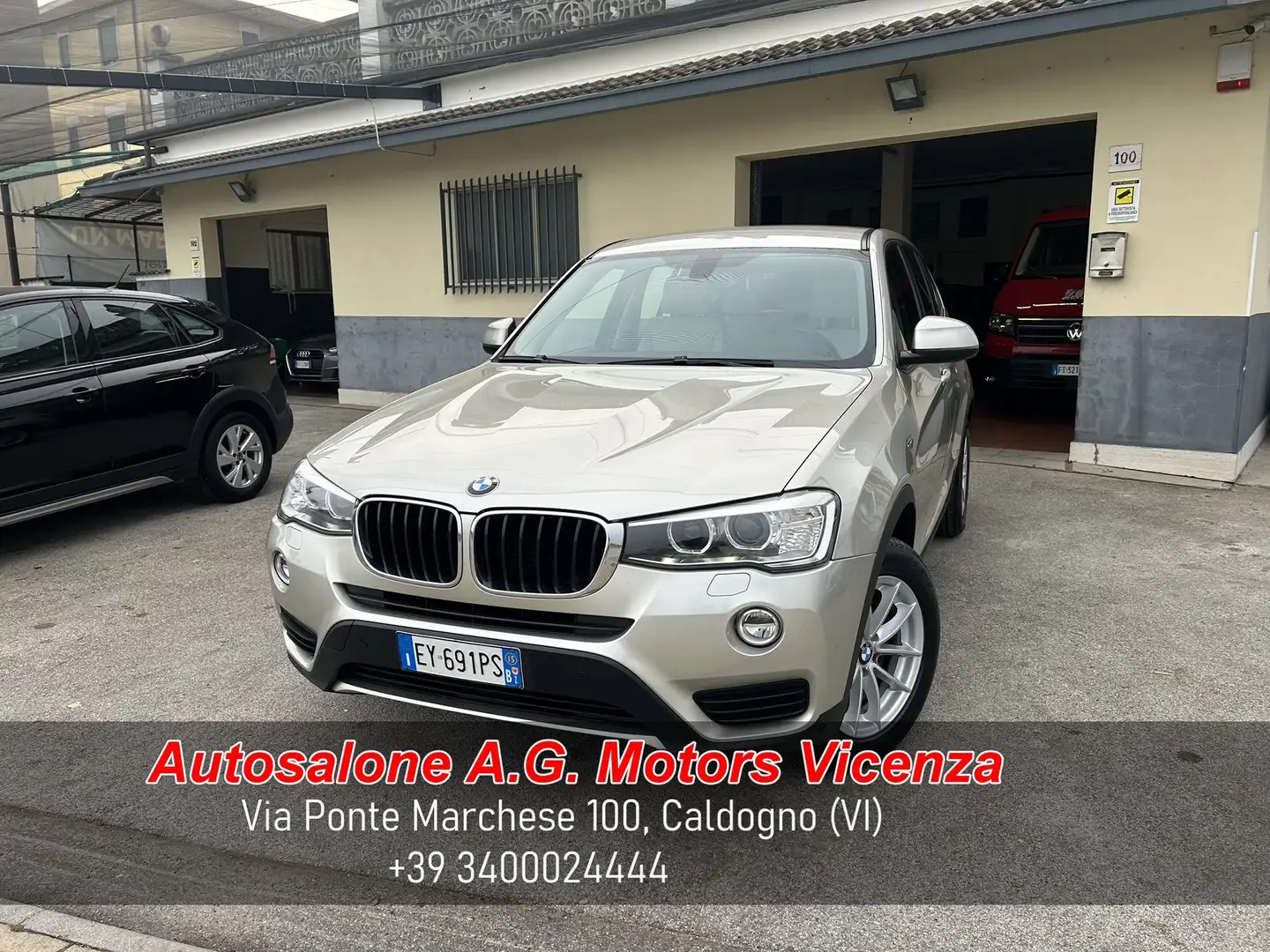 BMW X3 XDrive 20d 190CV XLine - EURO6B Grigio - 1
