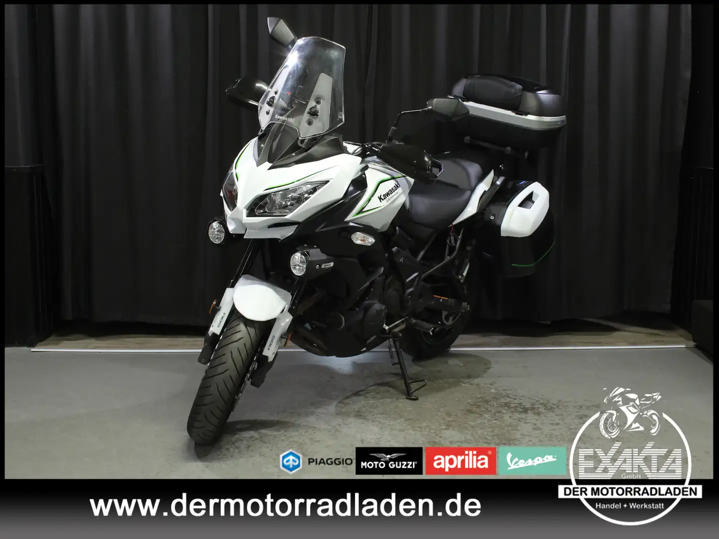 Kawasaki Versys 650 Versys 650 GT GRAND TOURER / KOFFER + TOPCASE Білий - 1