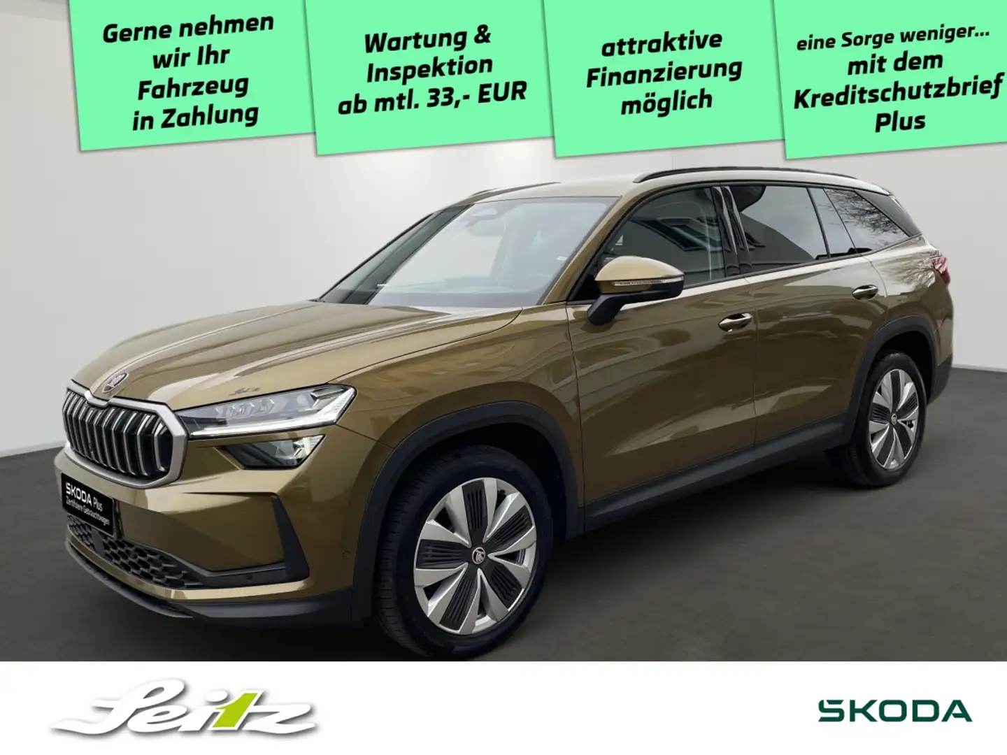 Skoda Kodiaq 2.0 TDI 4x4 Selection *MATRIX*NAVI*HEAD-UP*KAMERA* Gold - 1