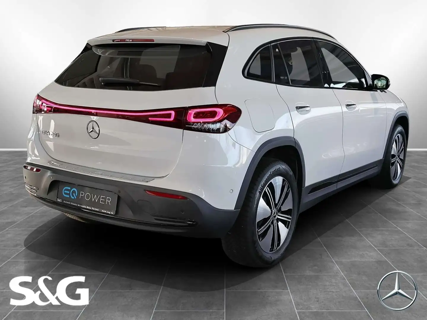 Mercedes-Benz EQA 250 AHK+KEYLESS+TOTWINKEL+CARPLAY+LED+18" Weiß - 2