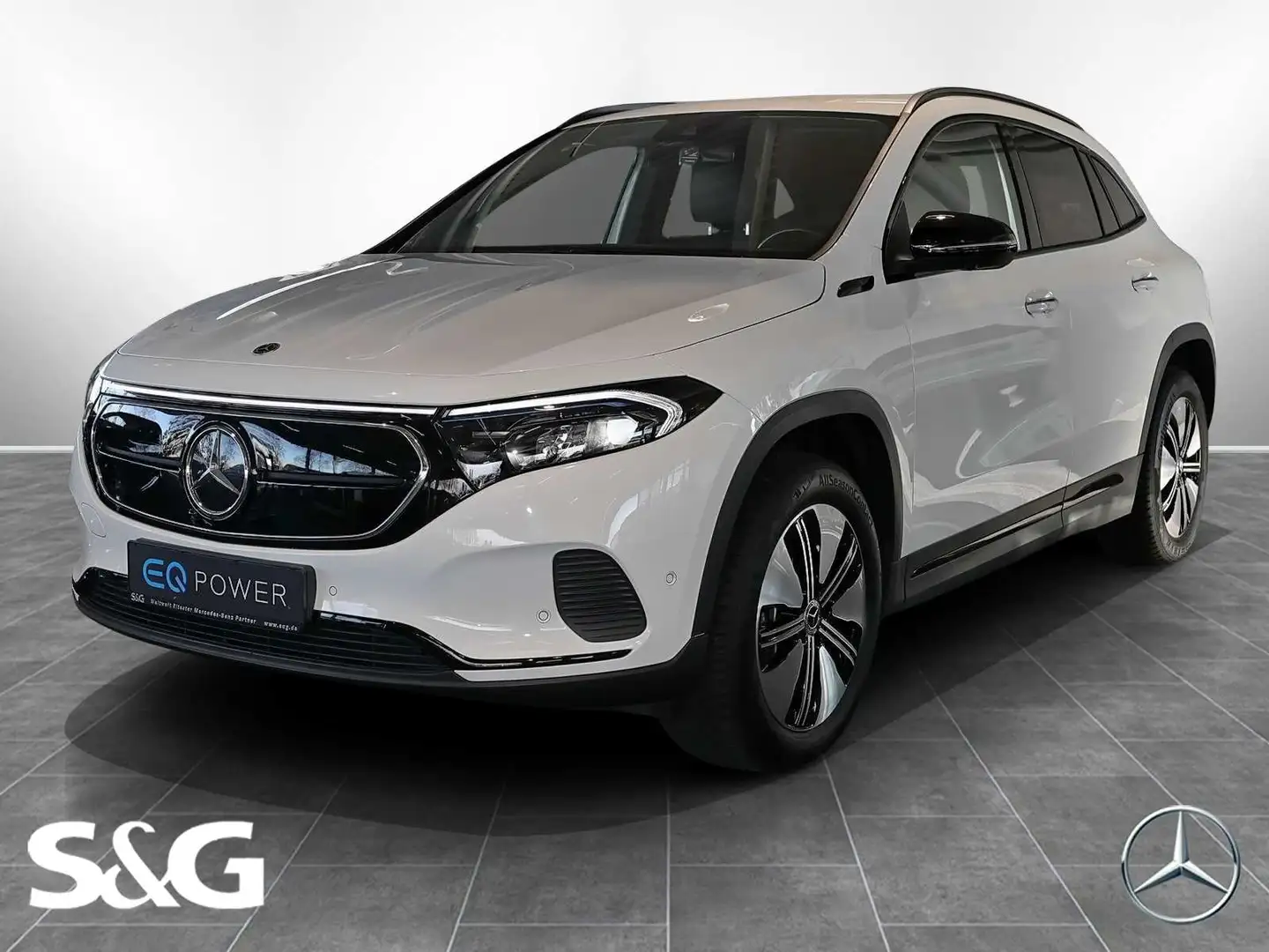 Mercedes-Benz EQA 250 AHK+KEYLESS+TOTWINKEL+CARPLAY+LED+18" Weiß - 1
