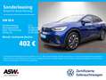 Volkswagen ID.4 Pure LED NAVI AHK WÄRMEPUMPE ACC PDC SHZ Blau - thumbnail 1