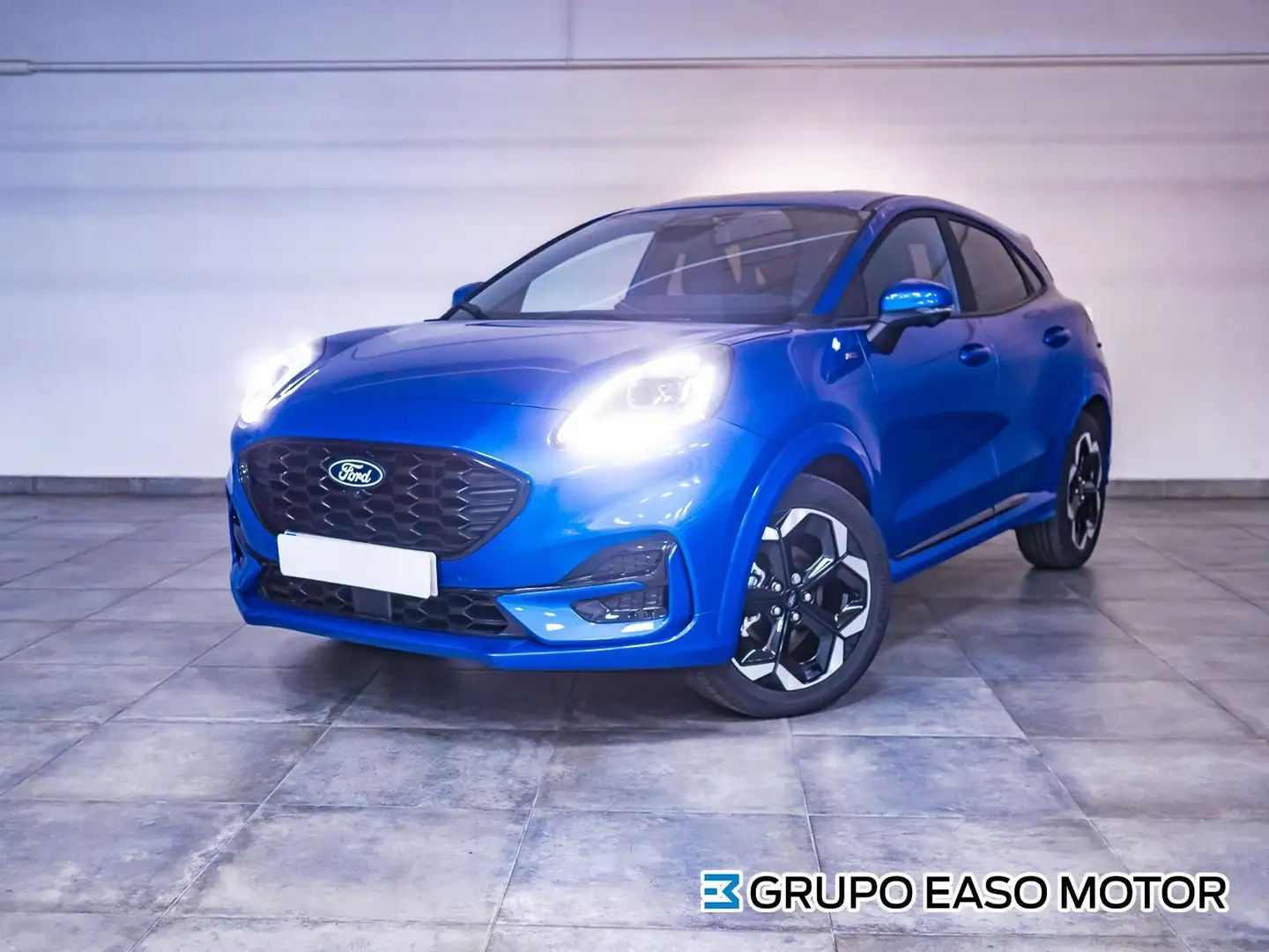 Ford Puma 1.0 EcoBoost MHEV ST-Line X Aut. 155 Bleu - 2