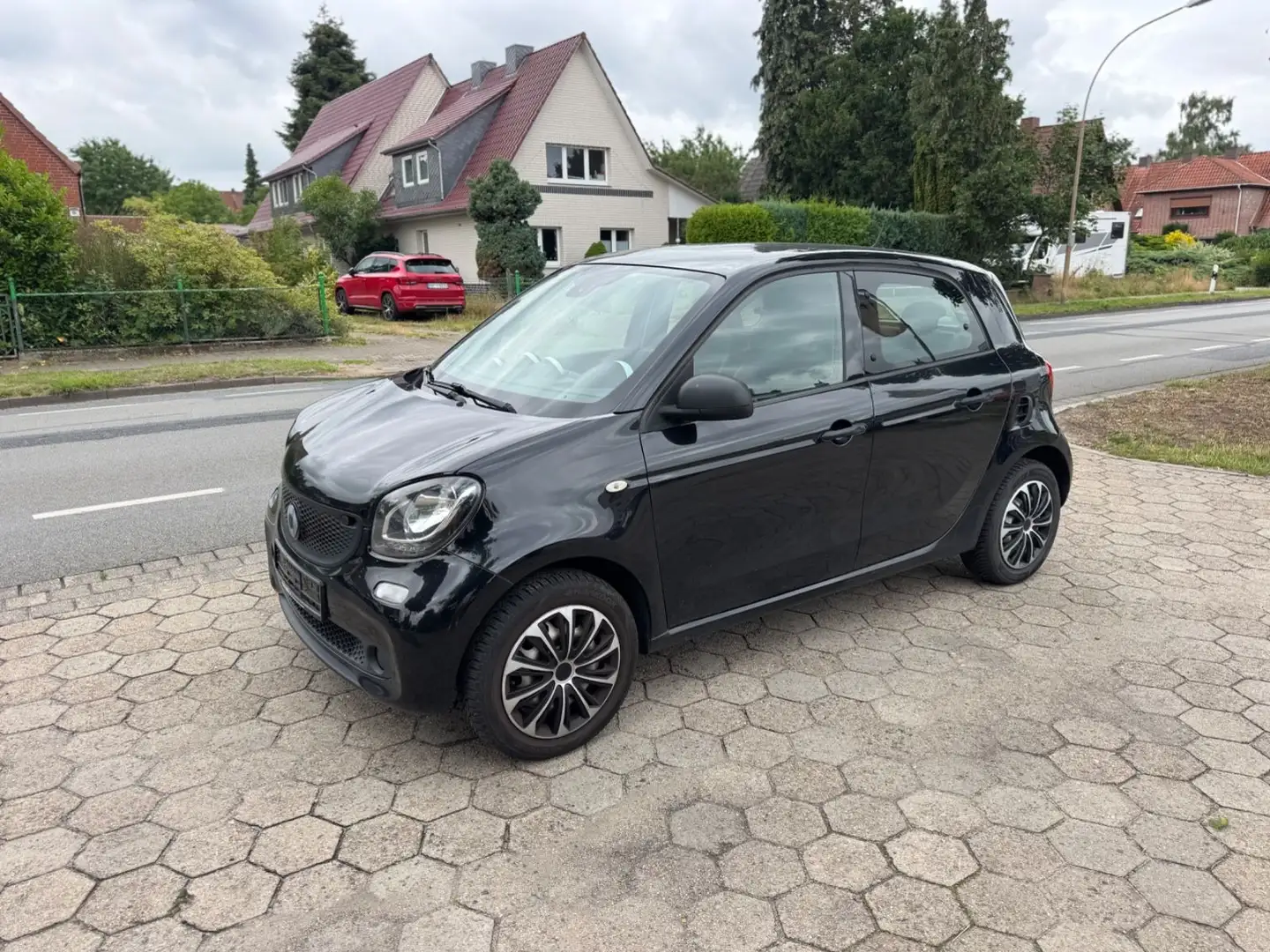 smart forFour 1.0 52kW prime*Leder*Klimaa.*uvm Schwarz - 1