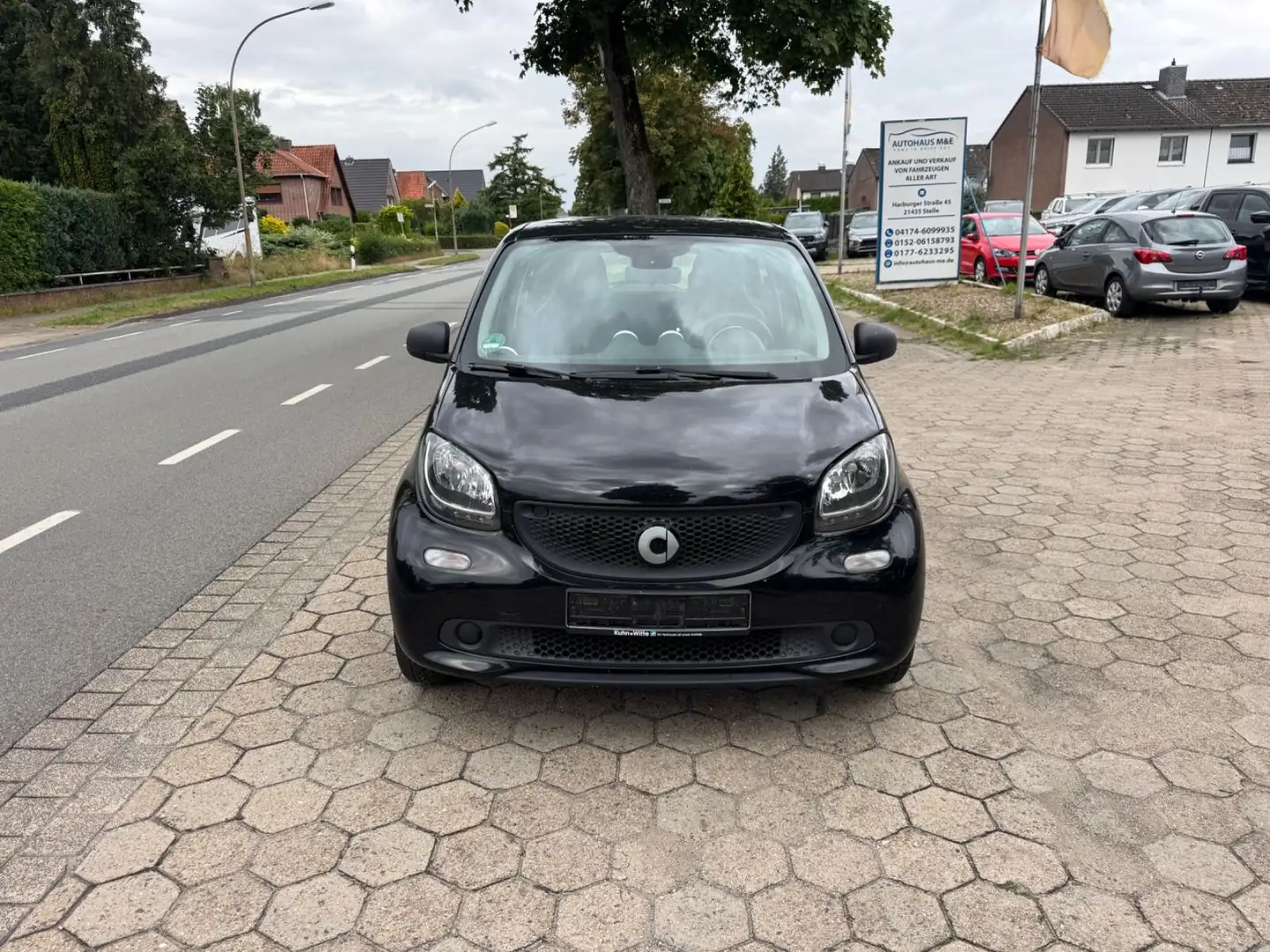 smart forFour 1.0 52kW prime*Leder*Klimaa.*uvm Schwarz - 2