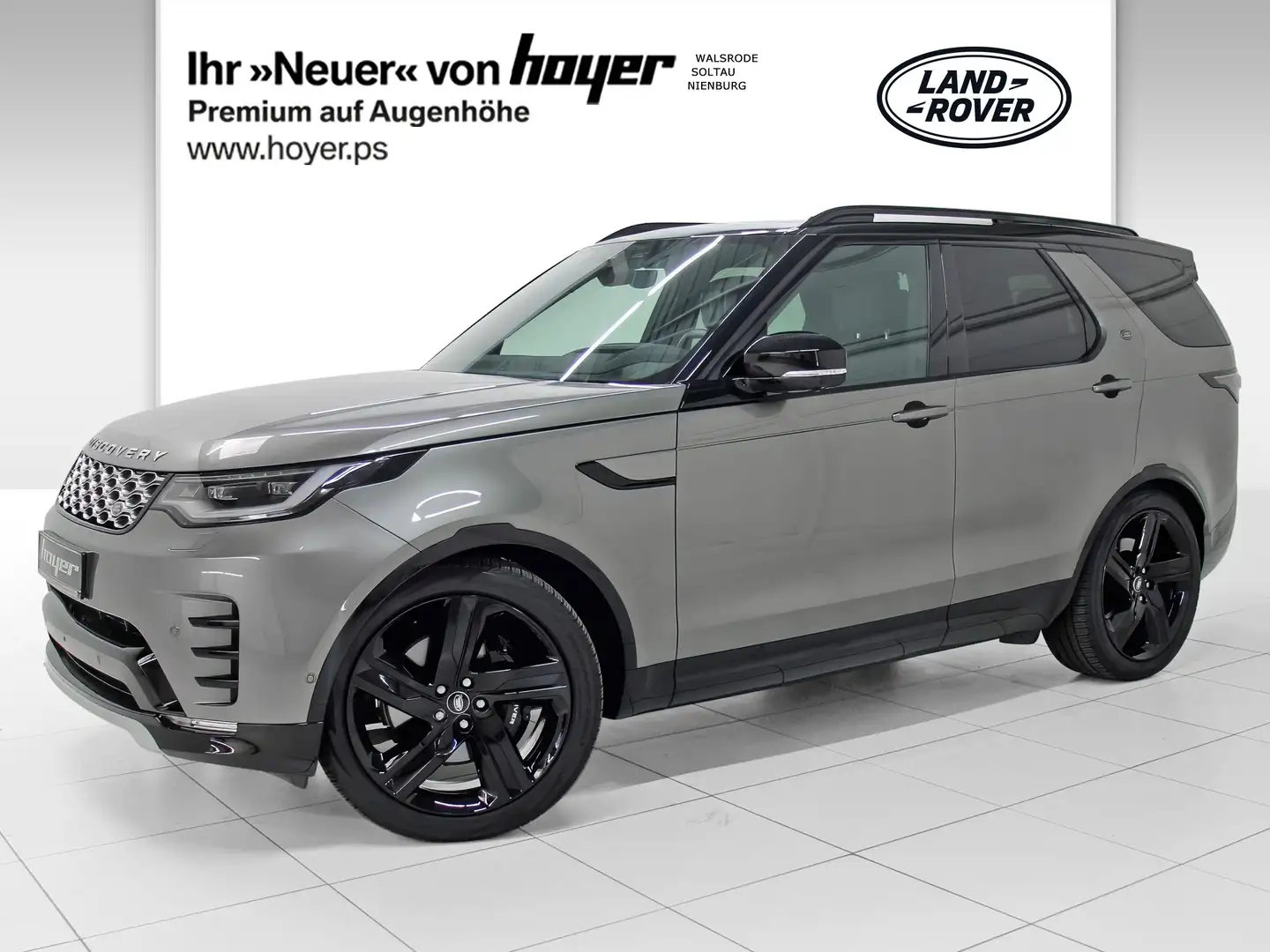 Land Rover Discovery 5 D350 AWD Metropolotan Edition AHK 7Sitze Pano Silber - 2