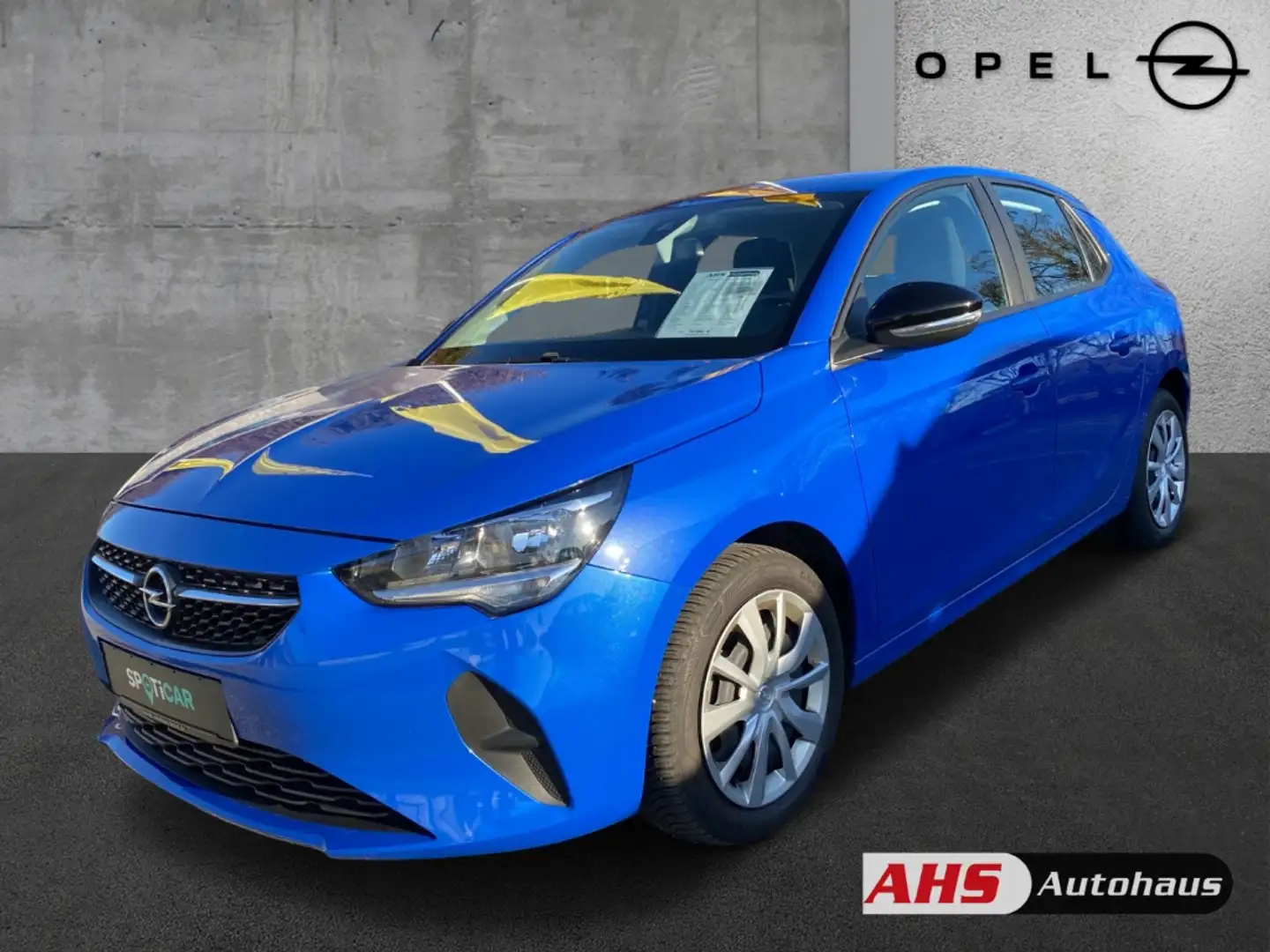 Opel Corsa F Edition 1.2 Turbo EU6d +Klima+Parkpilot+SHZG.+Si Blau - 1