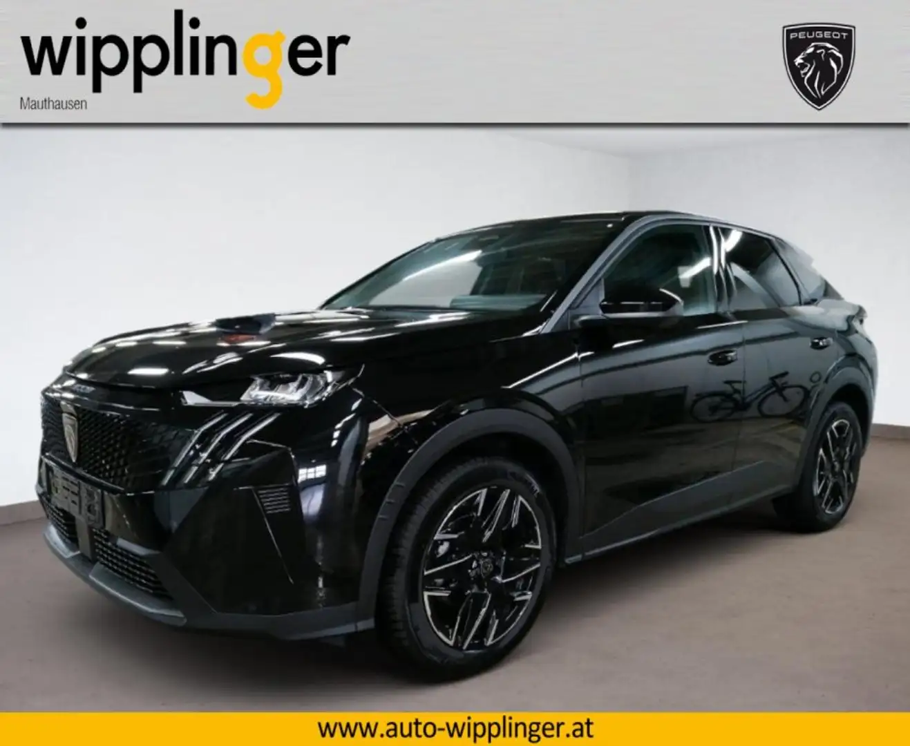 Peugeot 3008 Allure Hybrid 145 e-DSC6 LP € 43.094,- Schwarz - 1