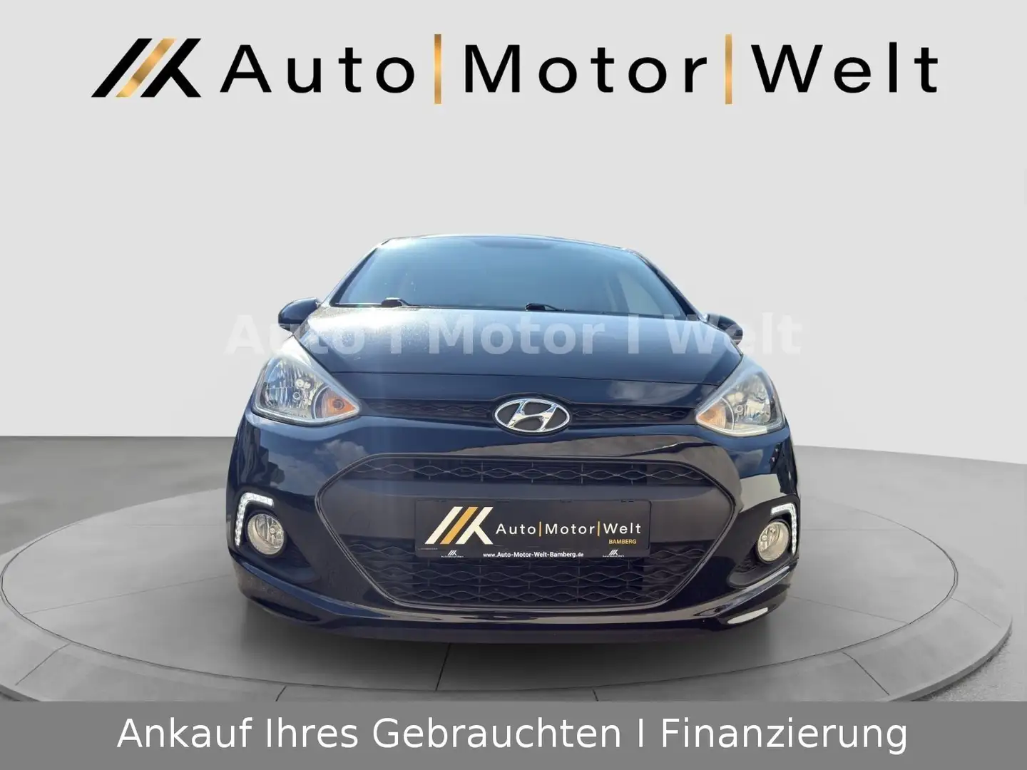 Hyundai i10 Passion SHZ/AC-AUTO/ALU/LKRDHZG/BLUETOOTH Schwarz - 2