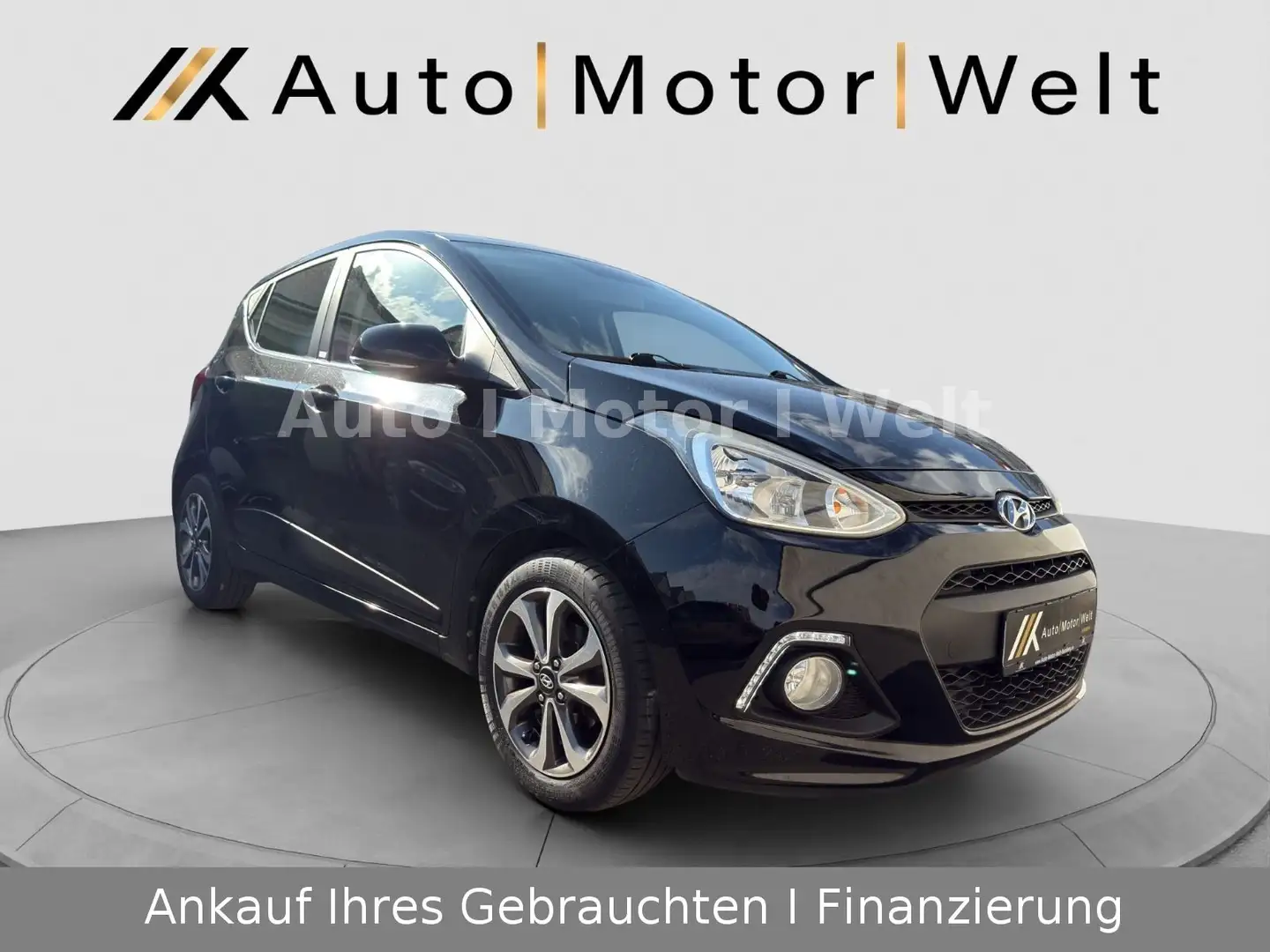 Hyundai i10 Passion SHZ/AC-AUTO/ALU/LKRDHZG/BLUETOOTH Schwarz - 1