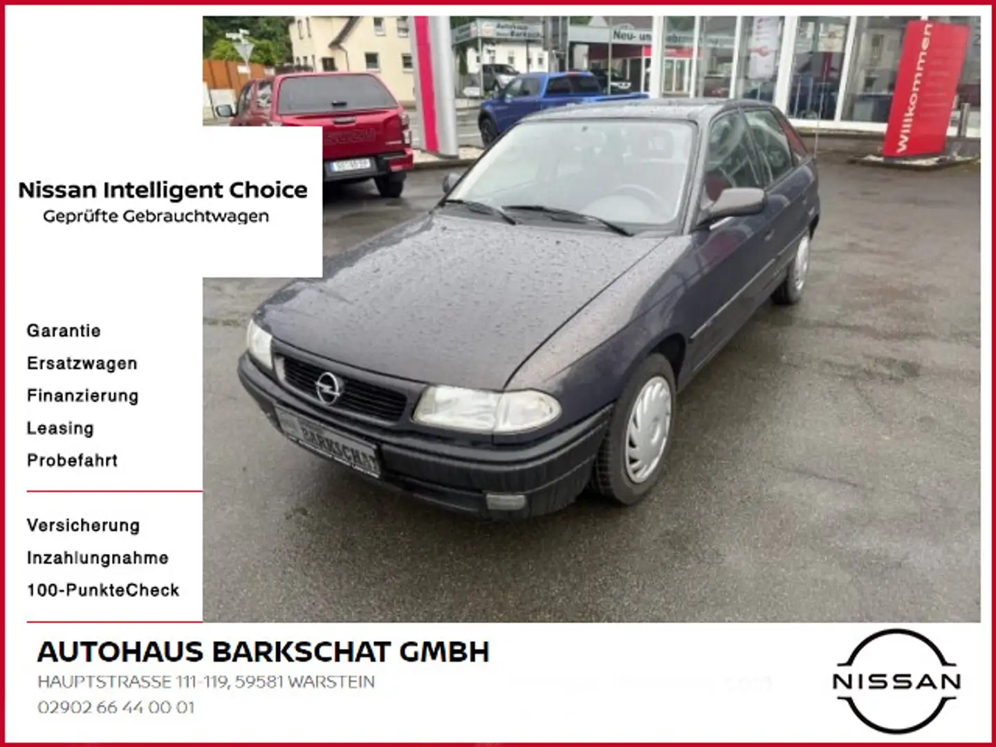 Opel Astra Opel Astra Noir - 1
