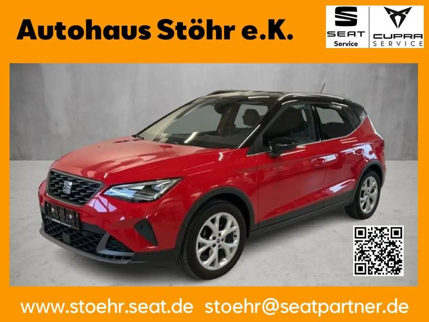 SEAT Arona FR 1.0TSI 7-Gang DSG Rot - 1