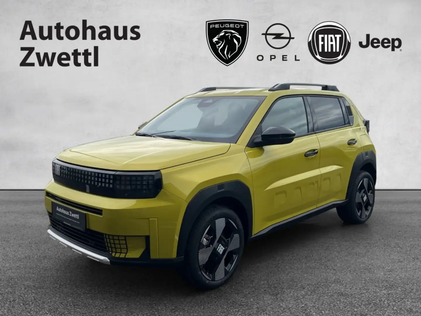 Fiat Grande Panda -e La Prima Elektro 44KWh Geel - 1