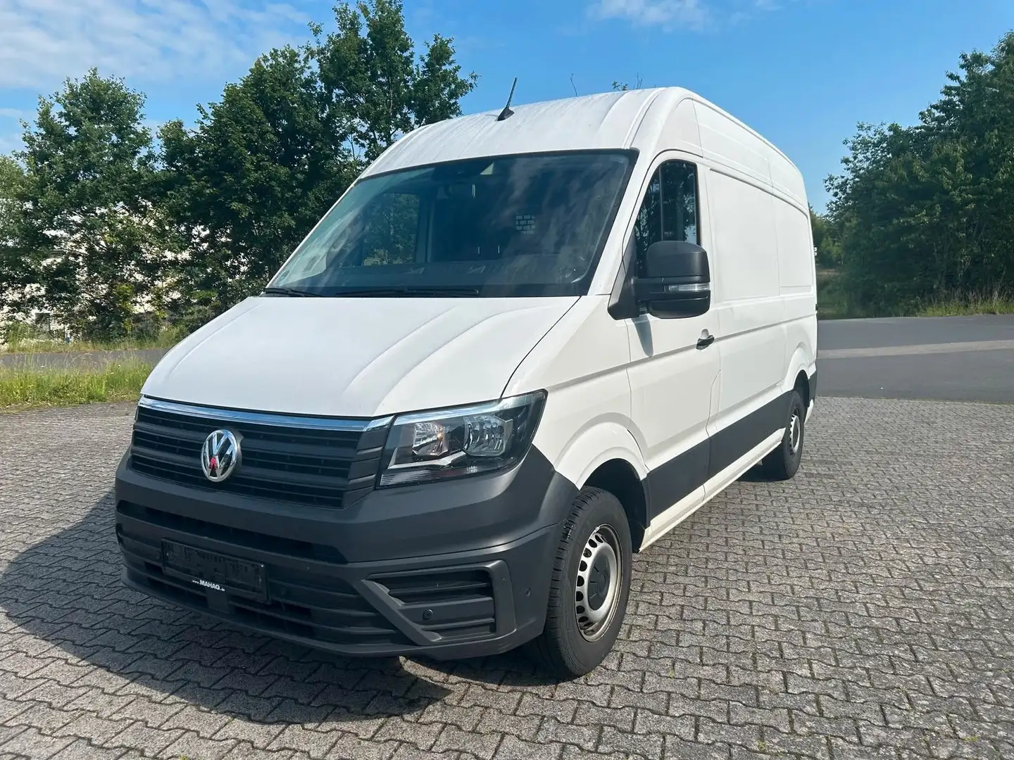 Volkswagen Crafter Kasten Kasten 35 mittellang Hochdach FWD Blanc - 1