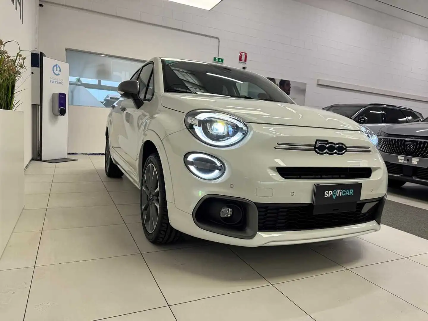 Fiat 500X Sport 1.5 T4 Hybrid 130cv DCT AZIENDALE! Bianco - 2