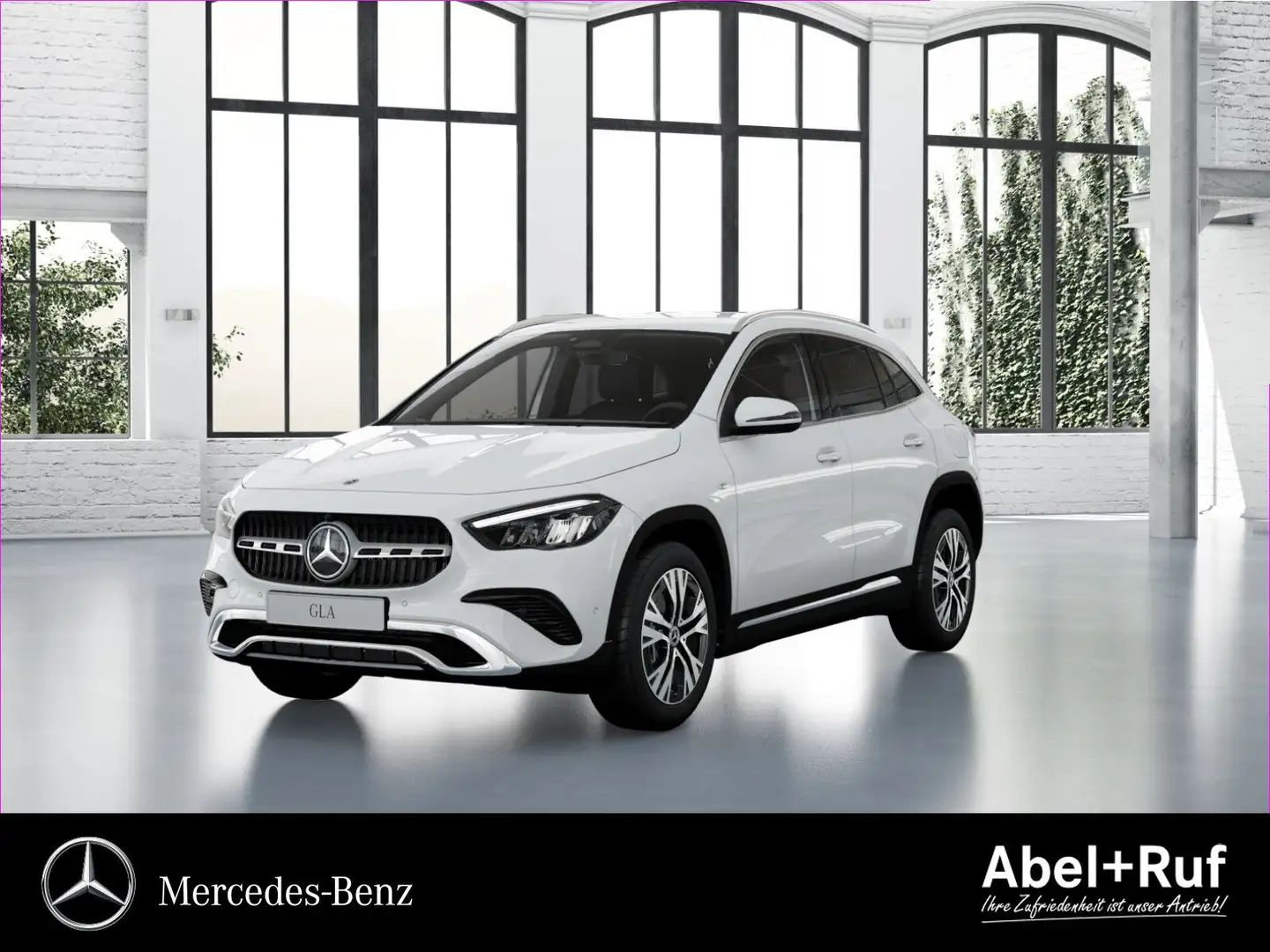 Mercedes-Benz GLA 250 e PROGRESSIVE+LED+Memo+Burm+TotW+AHK+360 Weiß - 1