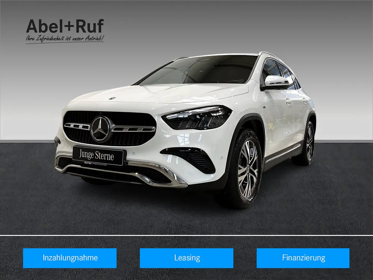 Mercedes-Benz GLA 250 e PROGRESSIVE+LED+Memo+Burm+TotW+AHK+360 Weiß - 1