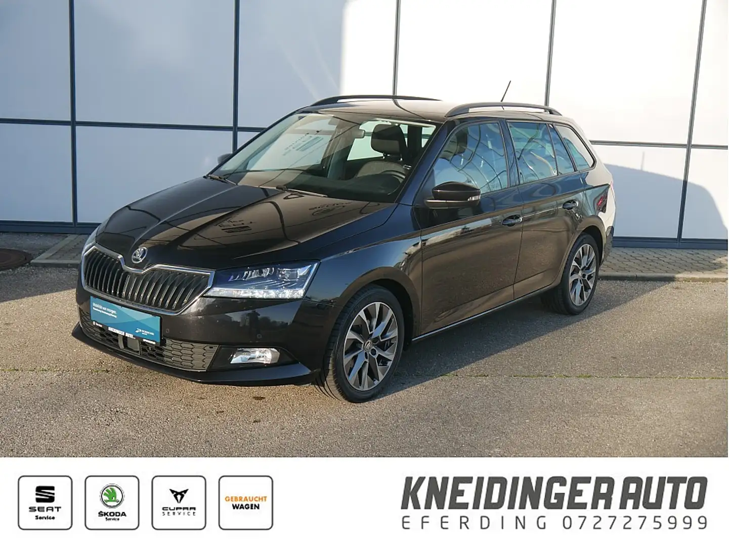 Skoda Fabia Combi Ambition 1,0 TSI, AppConnect, Climatronic... Noir - 1