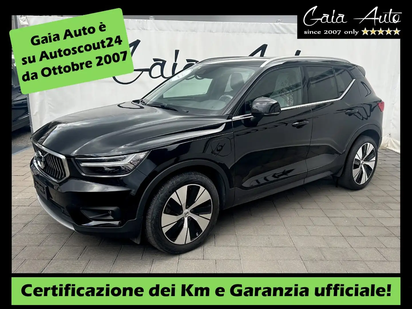 Volvo XC40 1.5 T5 PLUG-IN (179CV+82CV) phev Inscription Nero - 1