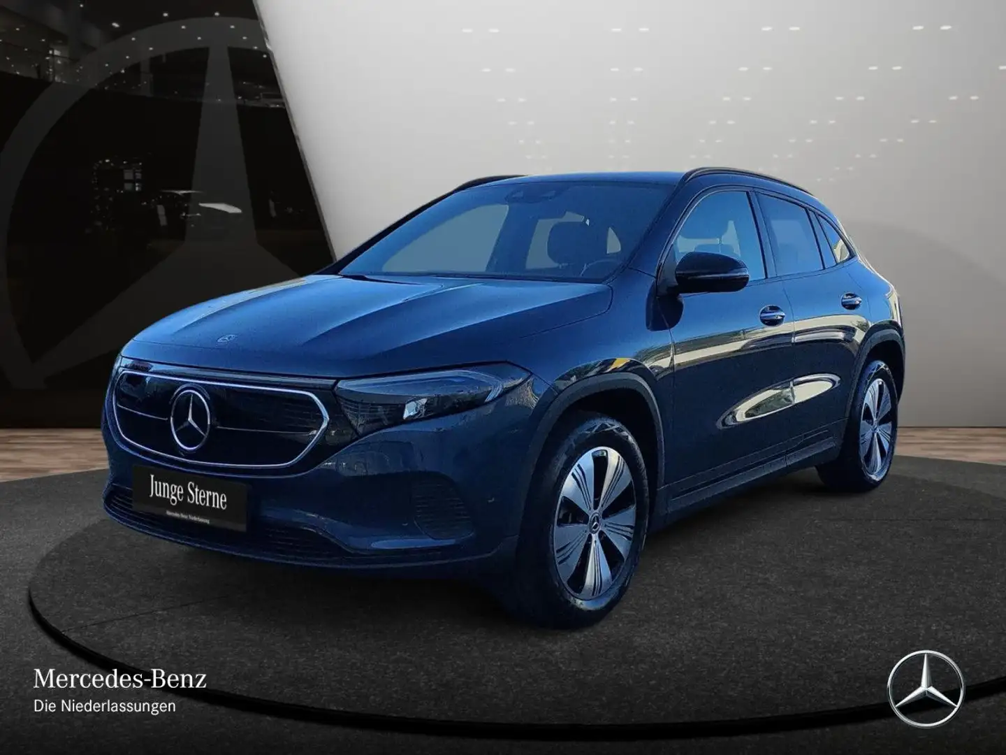 Mercedes-Benz EQA 350 4M PROG+NIGHT+PLUS-PAKET+AHK+KAMERA+MEMORY Blau - 2