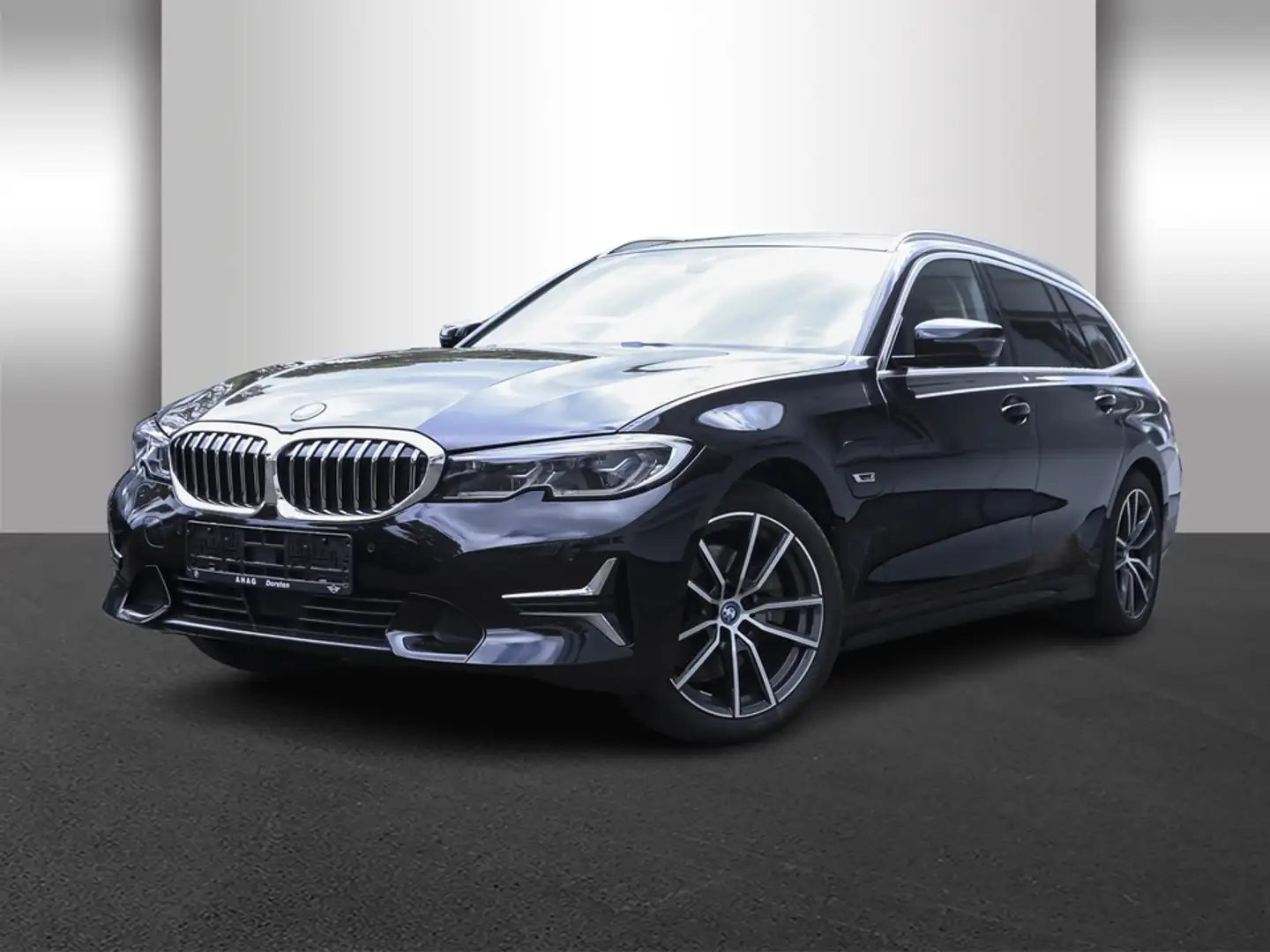 BMW 320 e Touring Luxury Line*Innovationspaket* Noir - 2