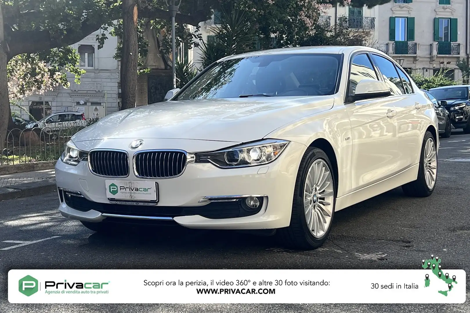 BMW 318 318d Luxury Bianco - 1