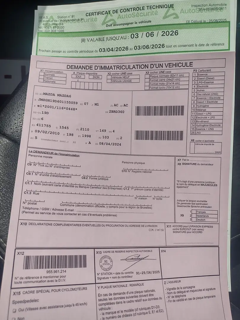 Mazda 6 6 2.0 CDVi Active DPF - 1