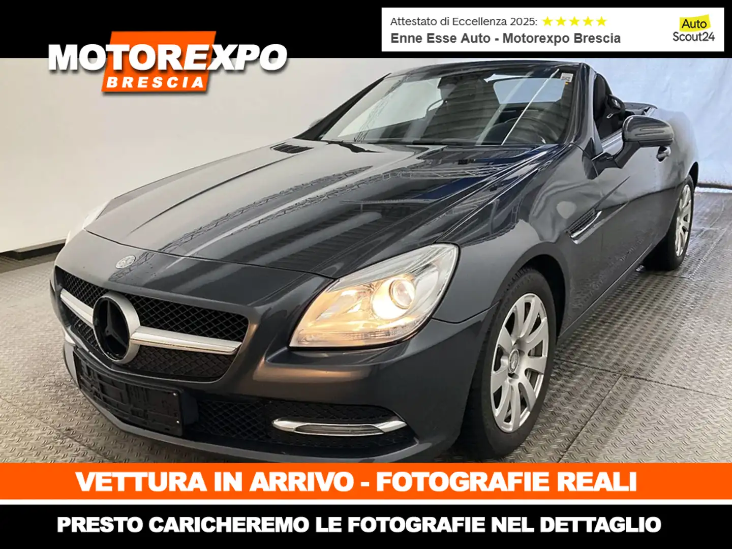 Mercedes-Benz SLK 200 184 Cv Sport Edition Pelle-Xeno-Navi-Airscarf Grau - 1
