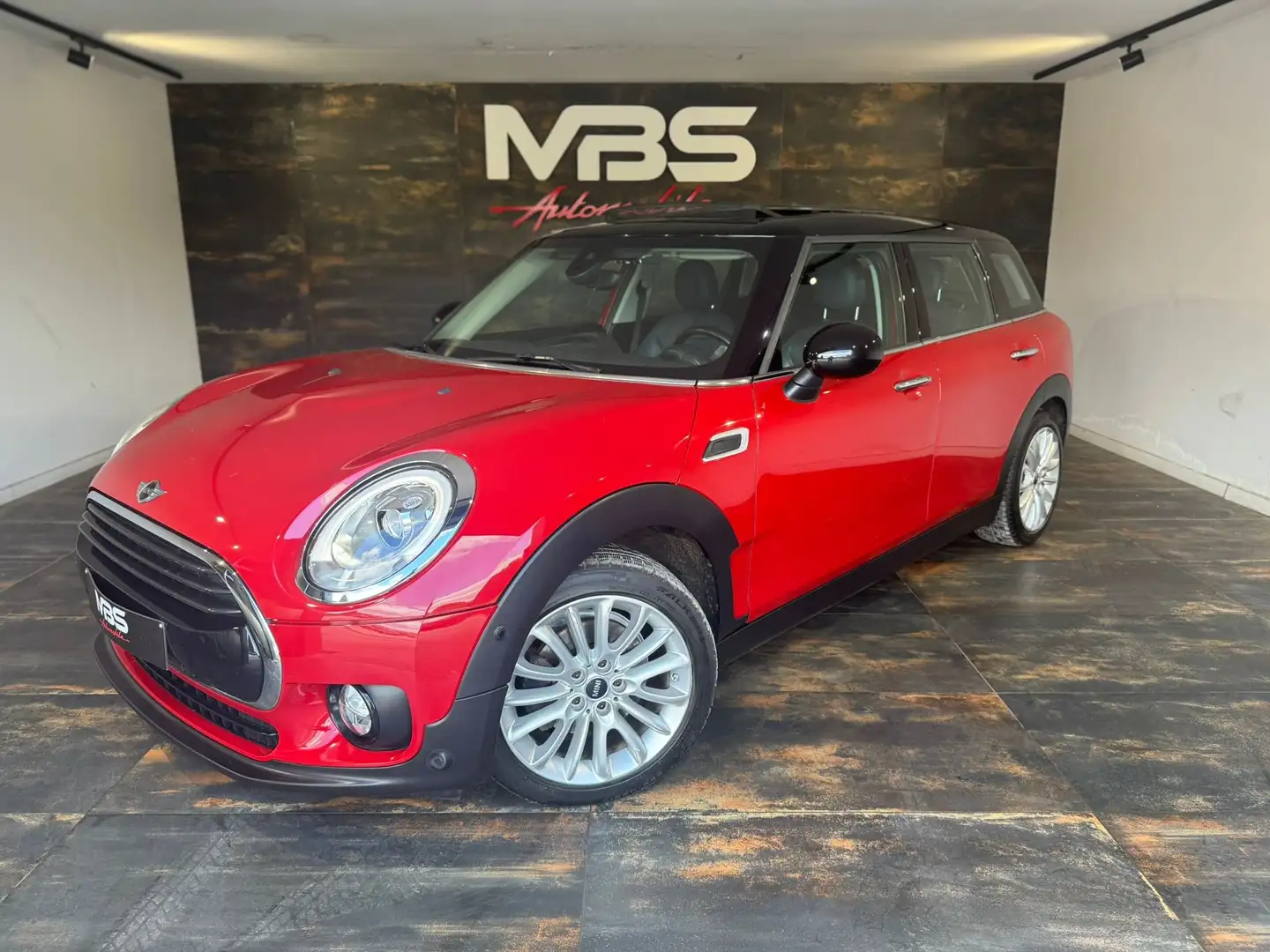 MINI Cooper Clubman 1.5i * CLIM-BIZONE * LED *TOIT PANO* RADARS * GPS Rouge - 1