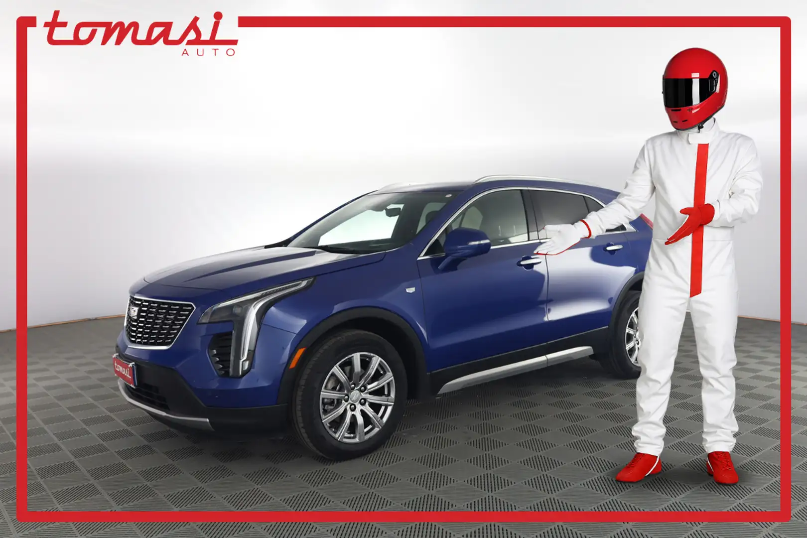 Cadillac XT4 350 TD AWD Premium Luxury INT PELLE TOT,REAR VIEW Blau - 1