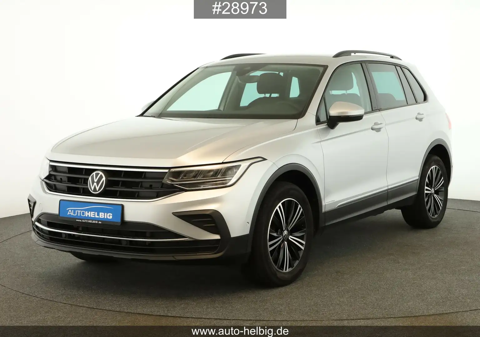 Volkswagen Tiguan Tiguan 2.0 TDI Life 4M #AHK#STHZ#LED#Cam#18Zoll# Silber - 1