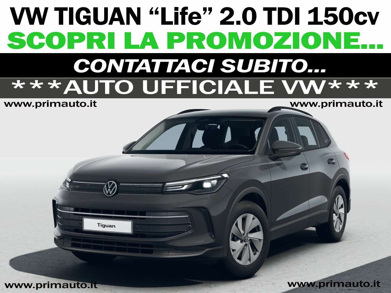 Volkswagen Tiguan 2.0 TDI "Life" 150cv DSG - UFFICIALE VW!