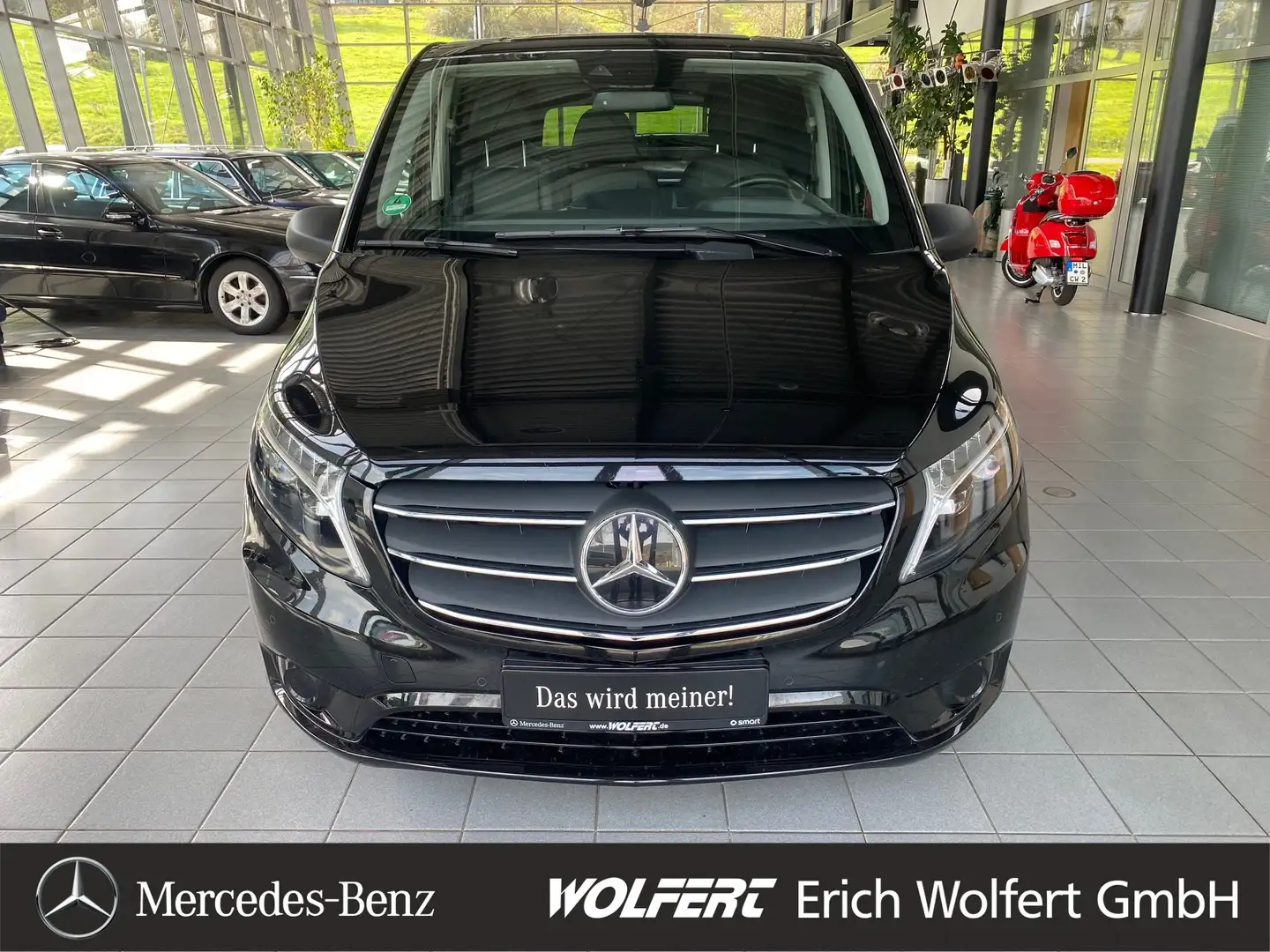 Mercedes-Benz Vito 119 CDI lang Kasten vollverglast im Kundenauftrag Schwarz - 2