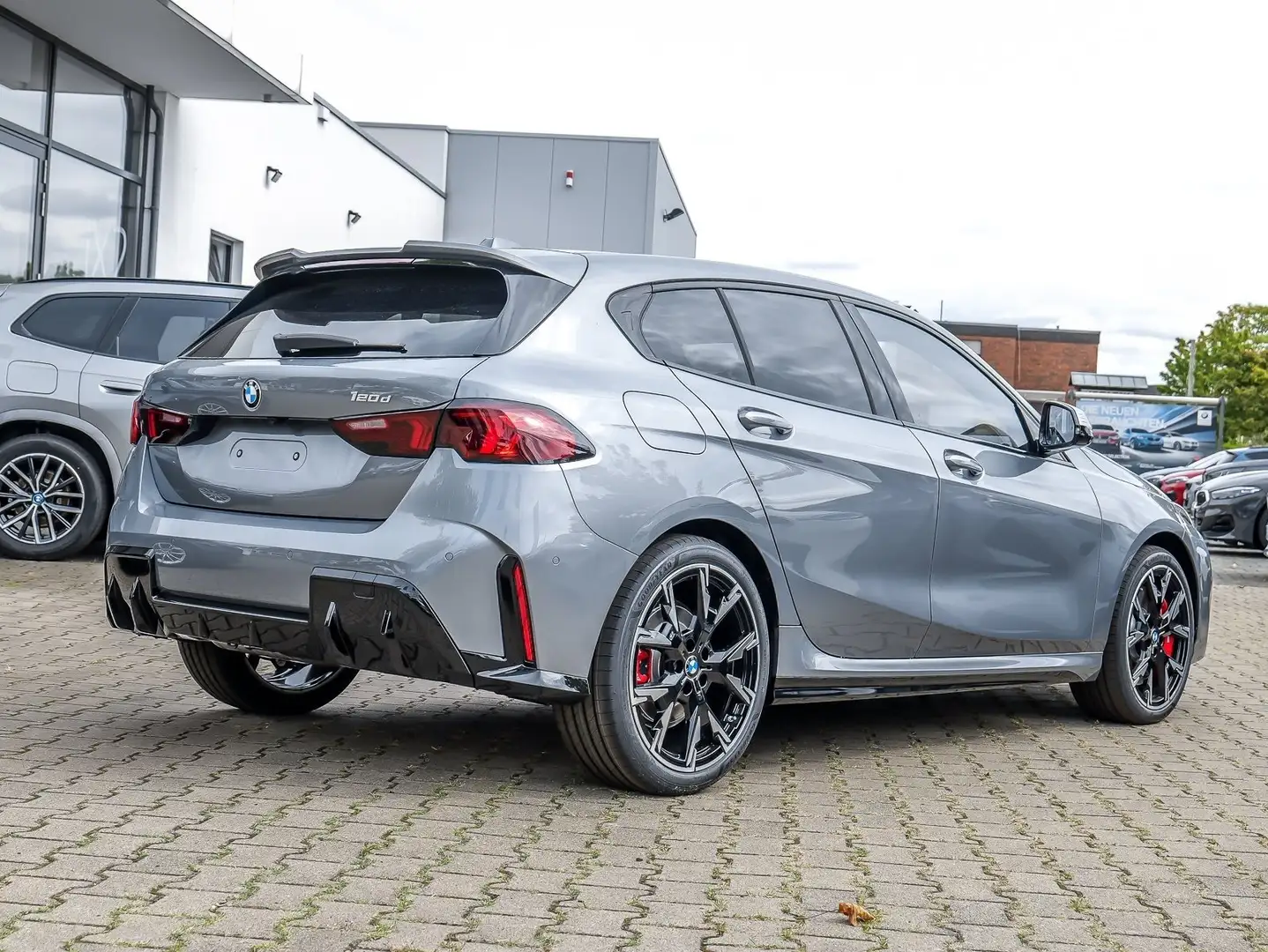 BMW 120 d M Sport Pro 19" H/K HuD PA+ AHK Grigio - 2
