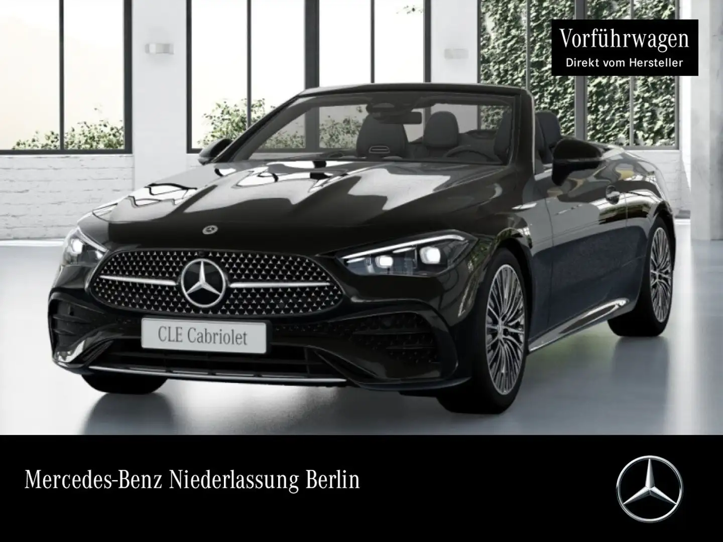 Mercedes-Benz CLE 200 AMG+360+BURMESTER+TOTW+KEYLESS+9G Schwarz - 1