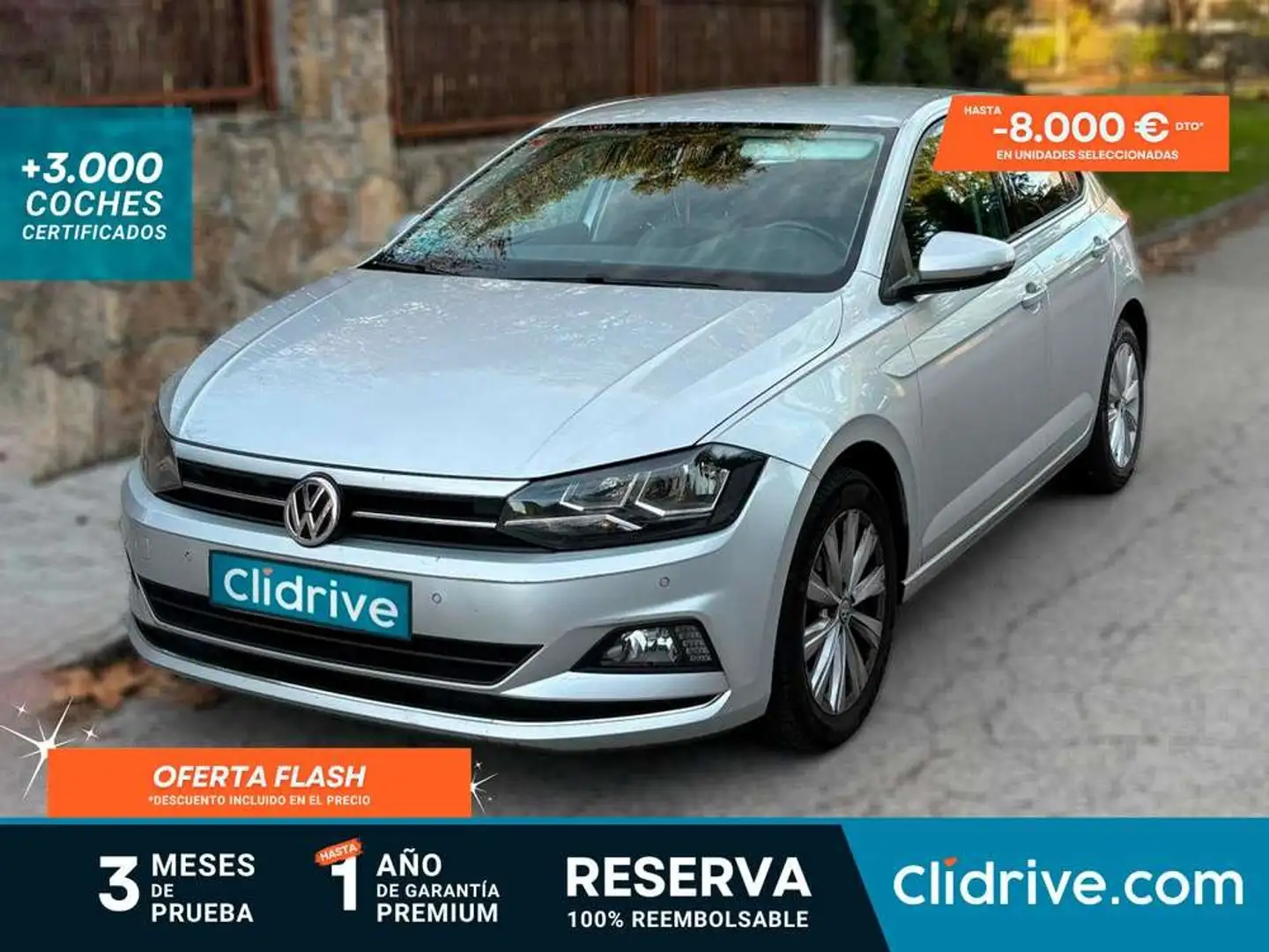 Volkswagen Polo 1.0 TSI Sport 70kW Gris - 1